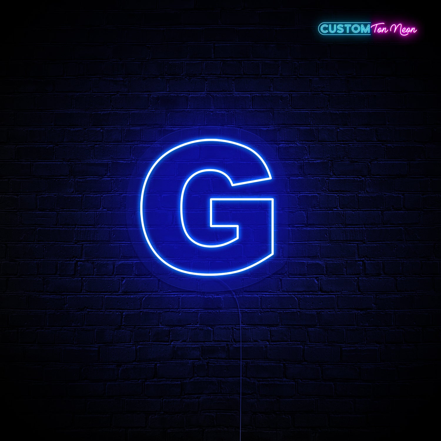 Enseigne néon Lettre G