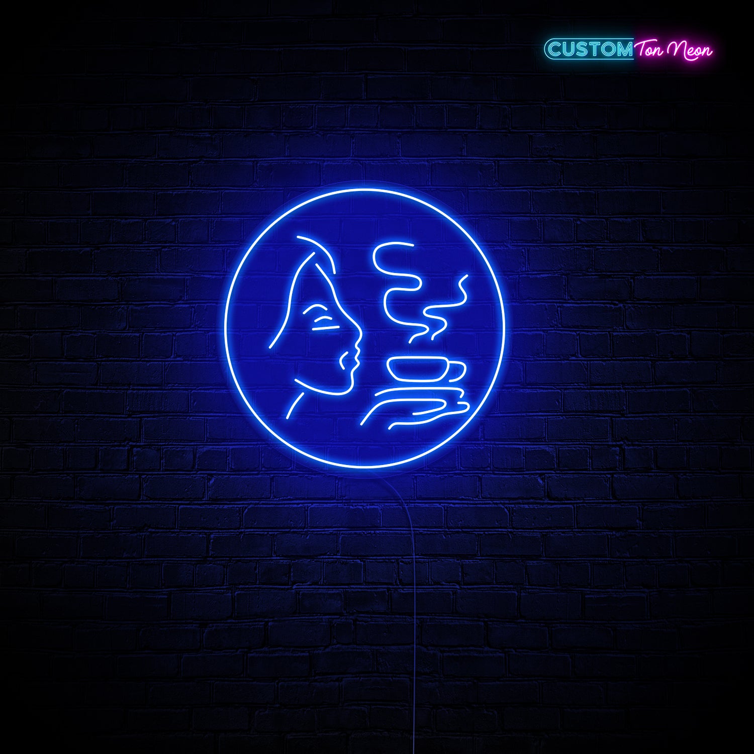 Enseigne néon Café