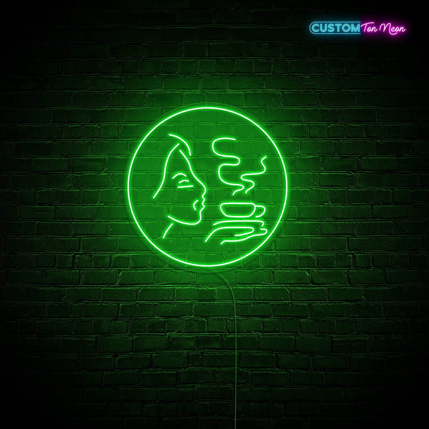 Enseigne néon Café