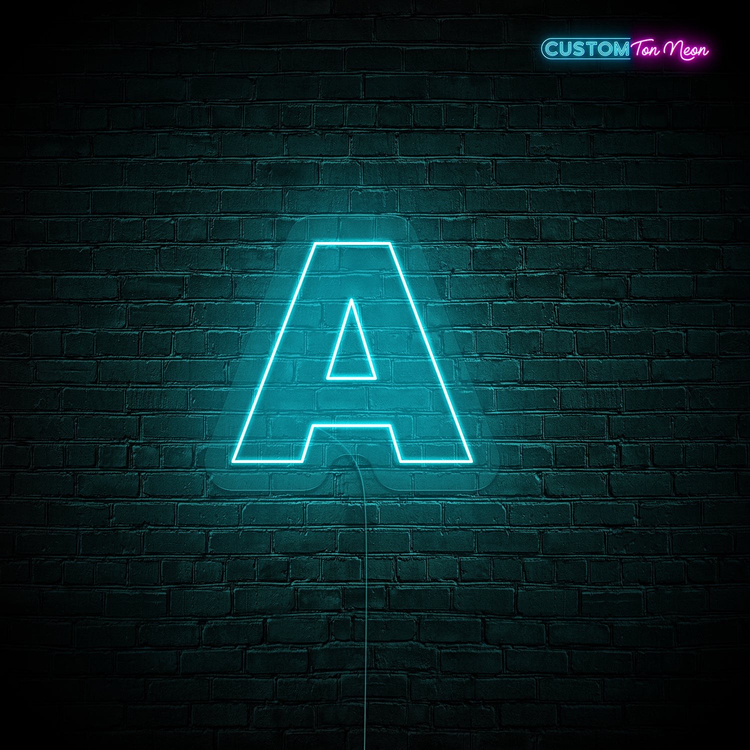 Enseigne néon Lettre A