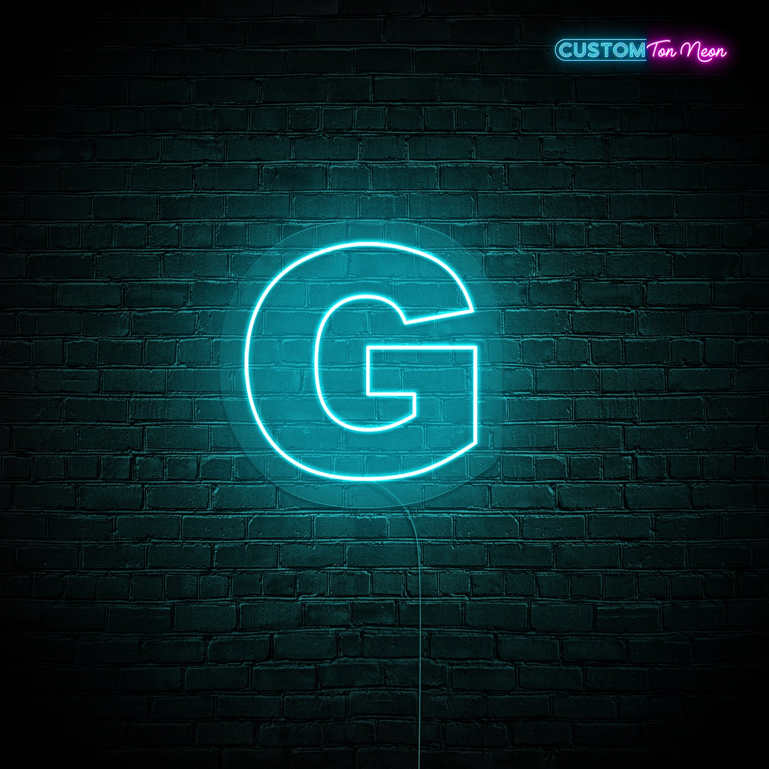 Enseigne néon Lettre G