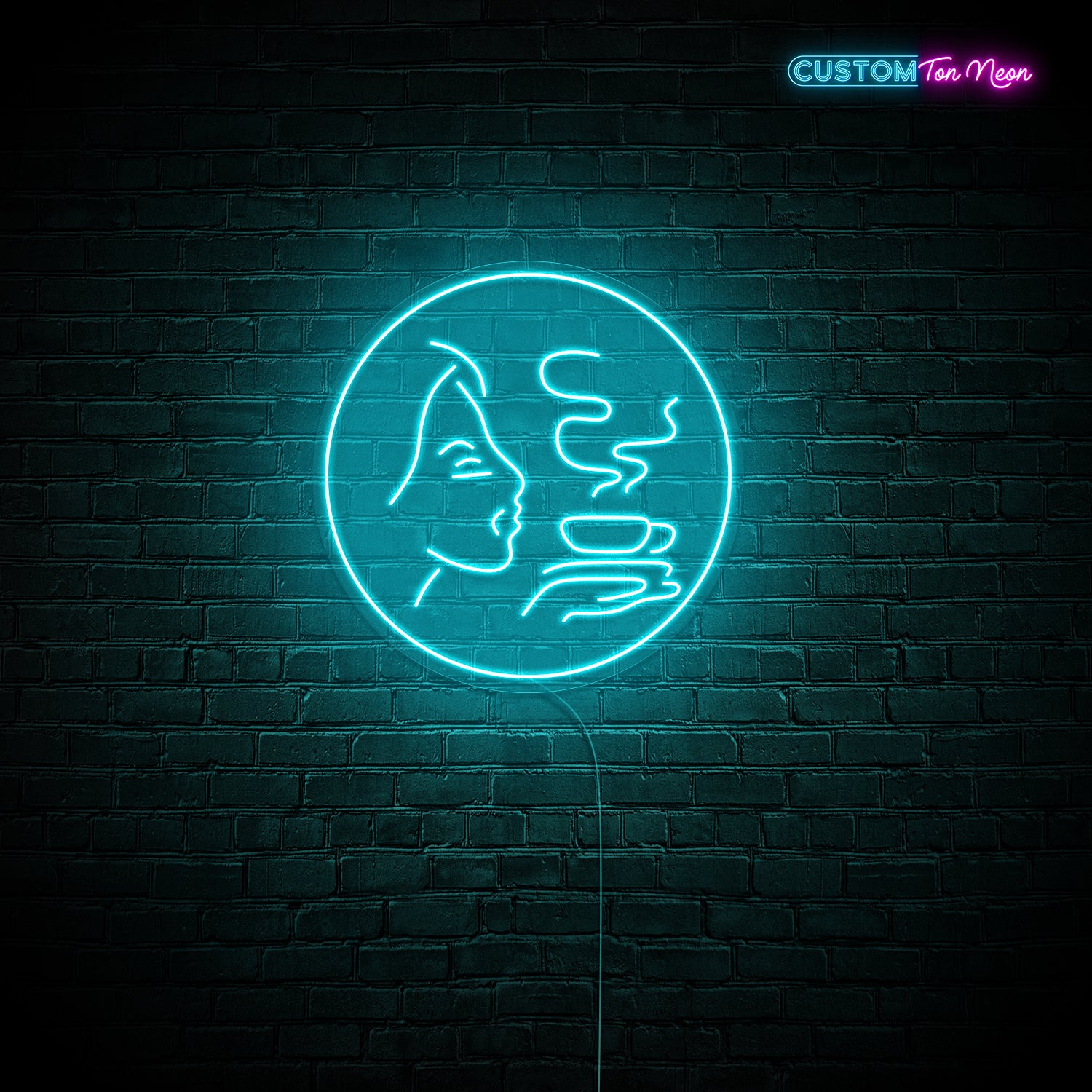 Enseigne néon Café