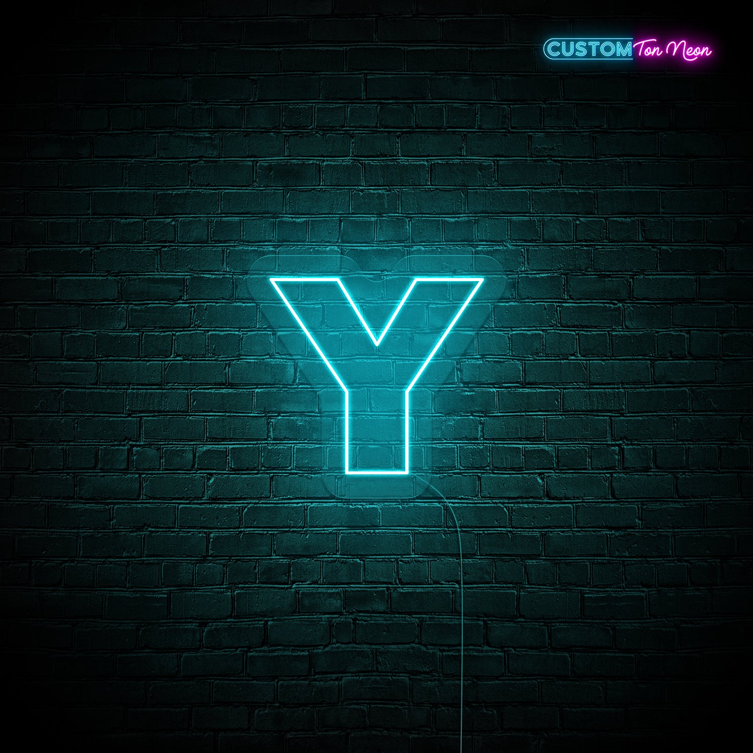 Enseigne néon Lettre Y