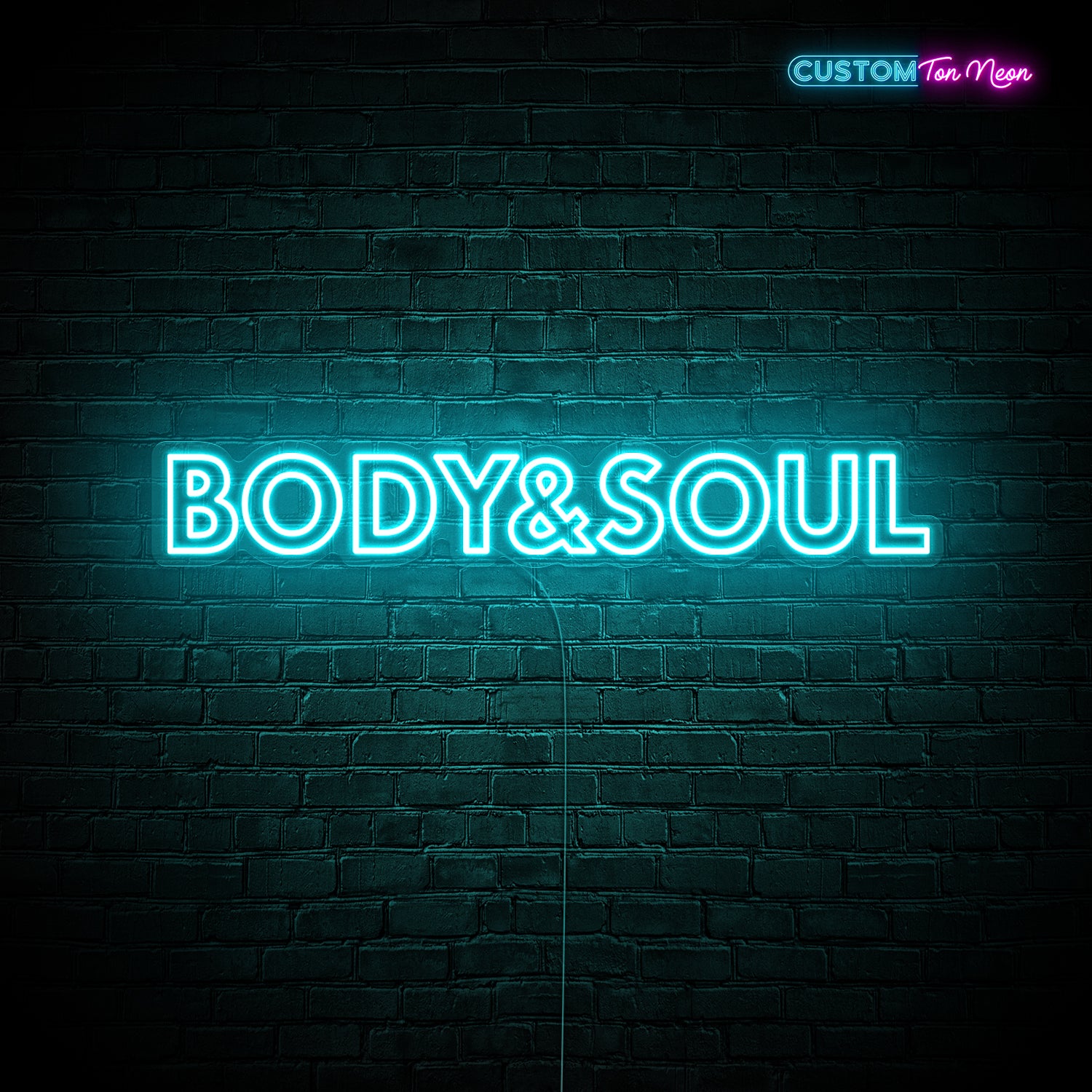 Enseigne néon Body & Soul