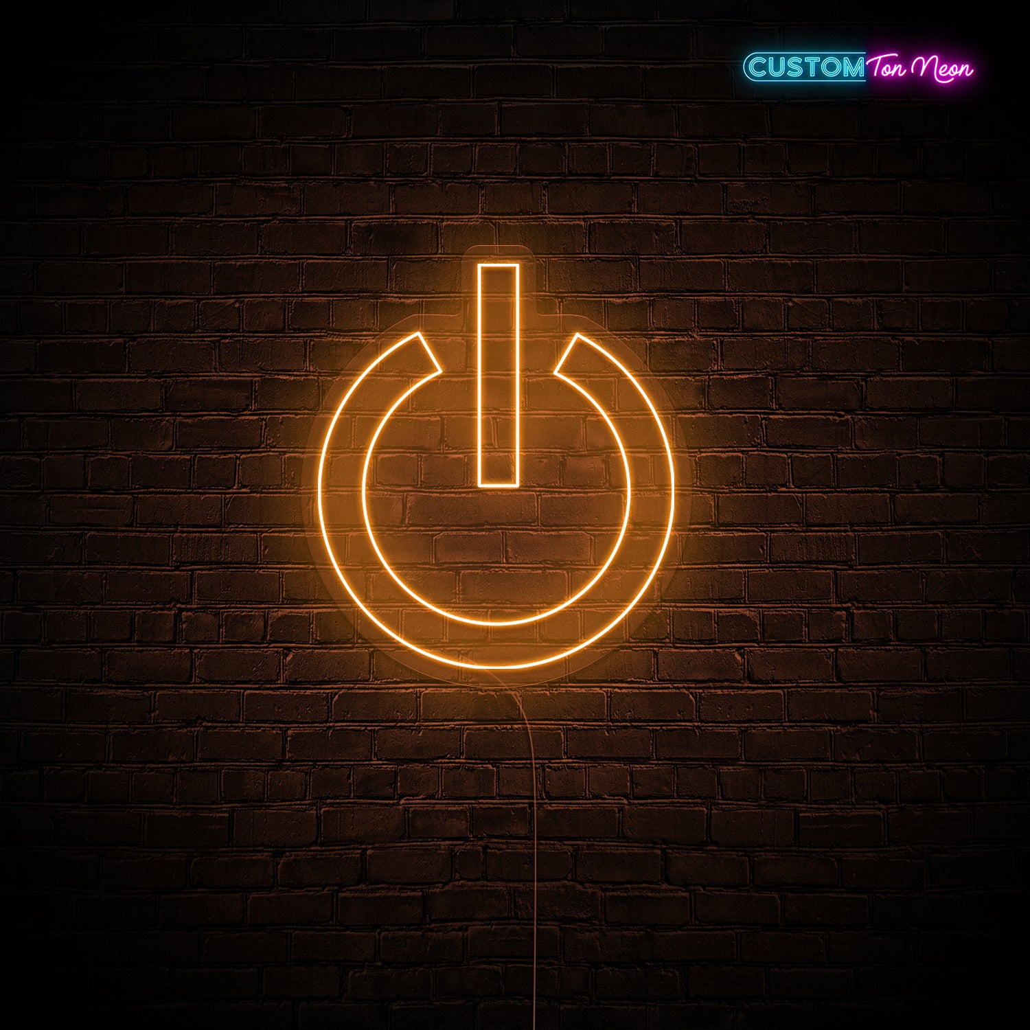 Enseigne néon Power