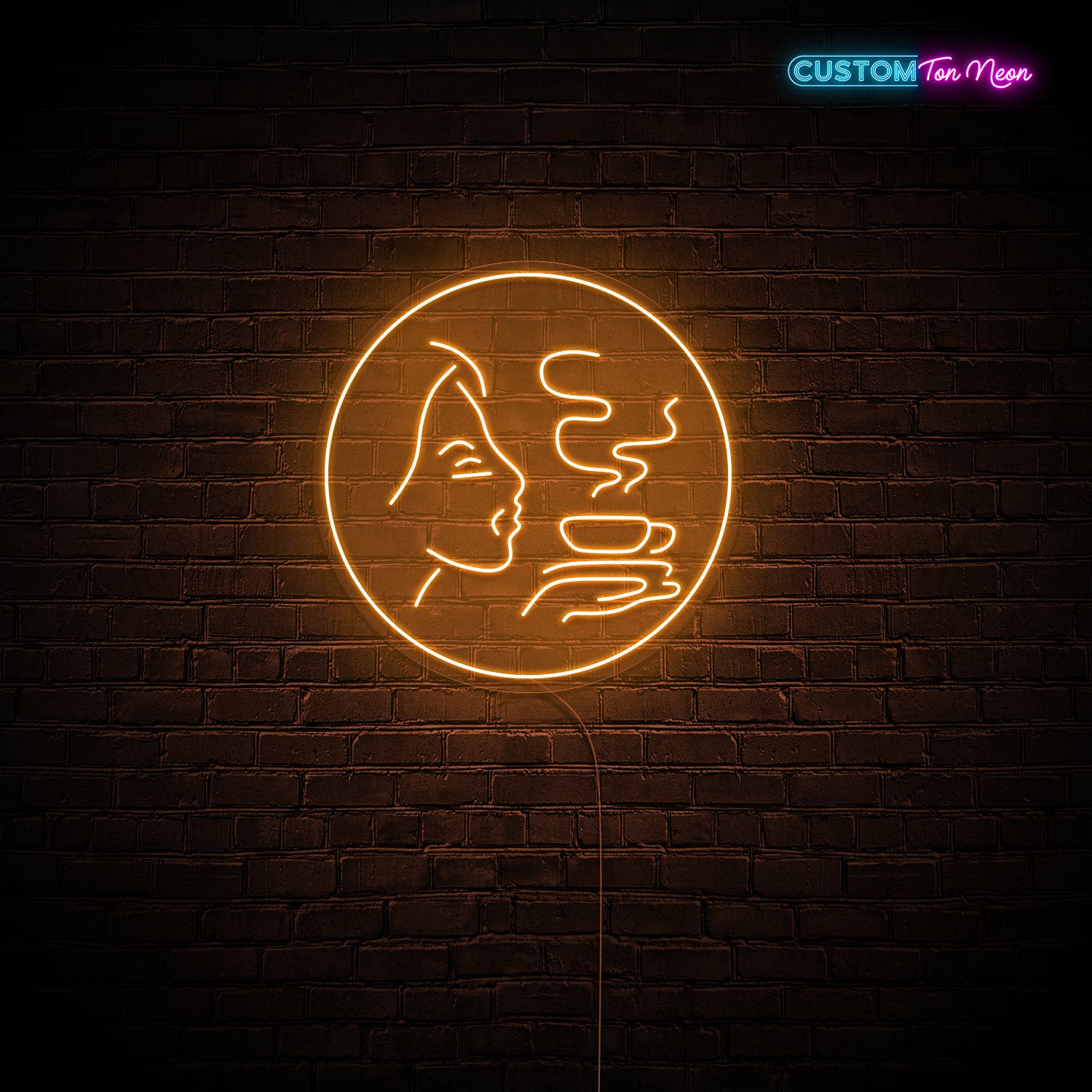 Enseigne néon Café