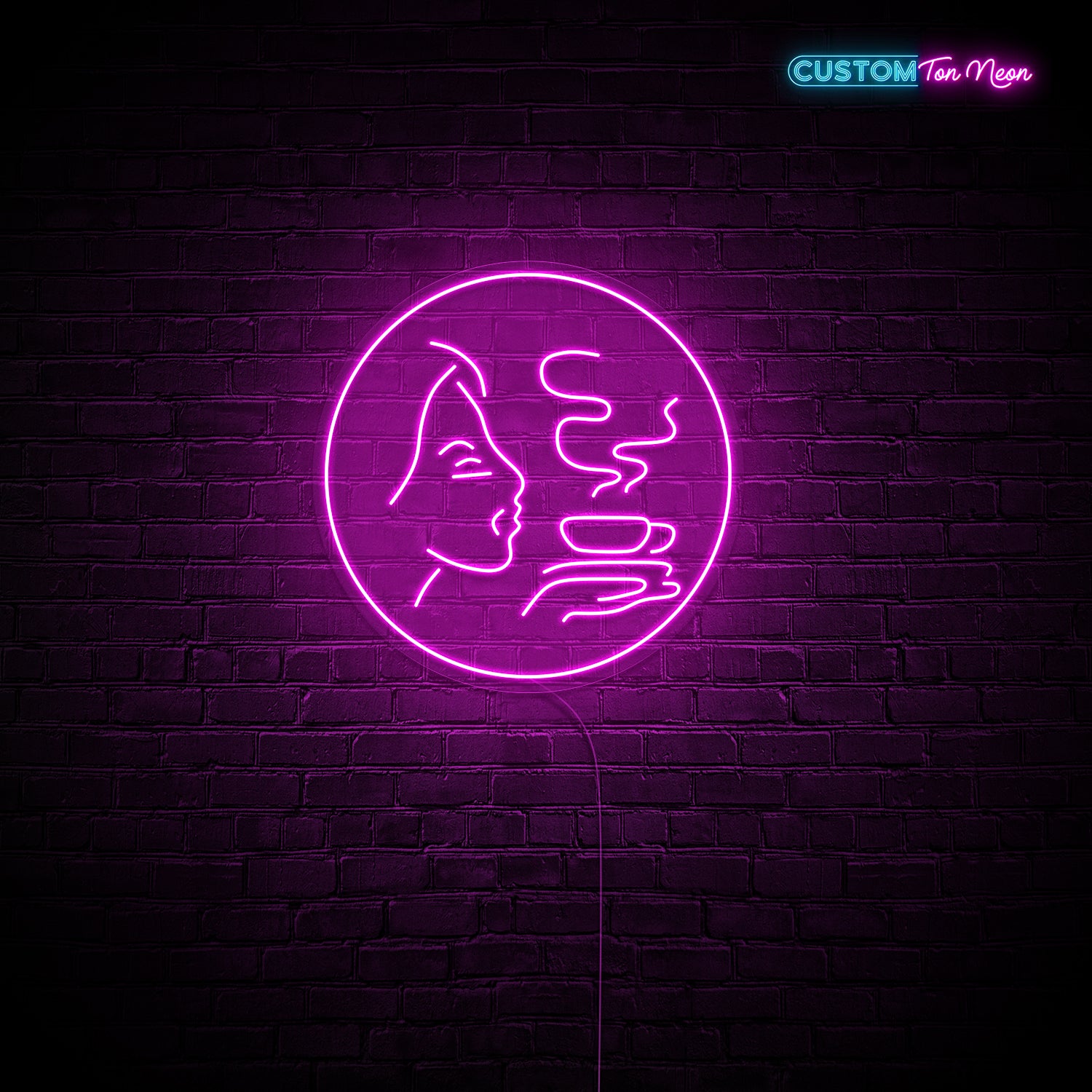 Enseigne néon Café