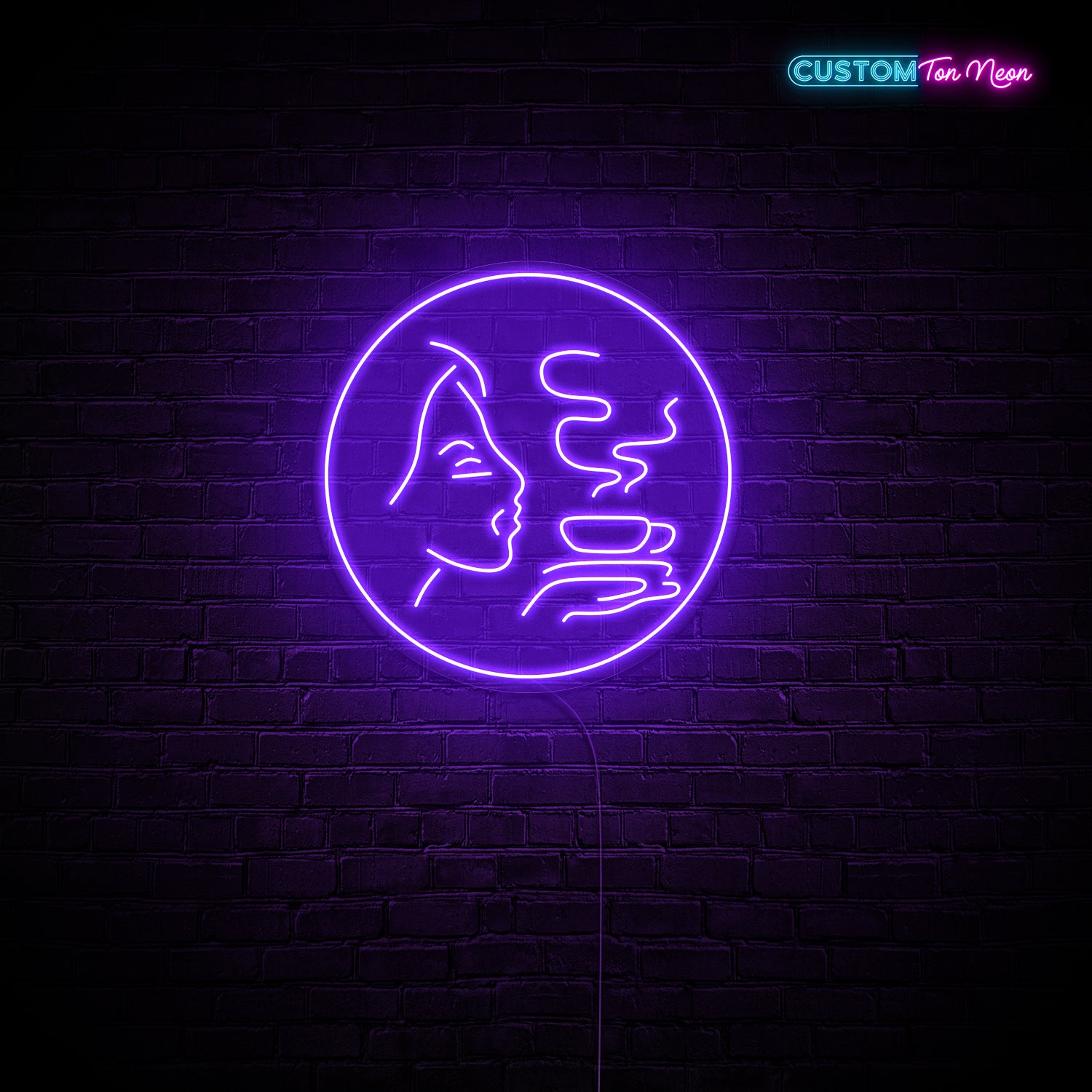 Enseigne néon Café