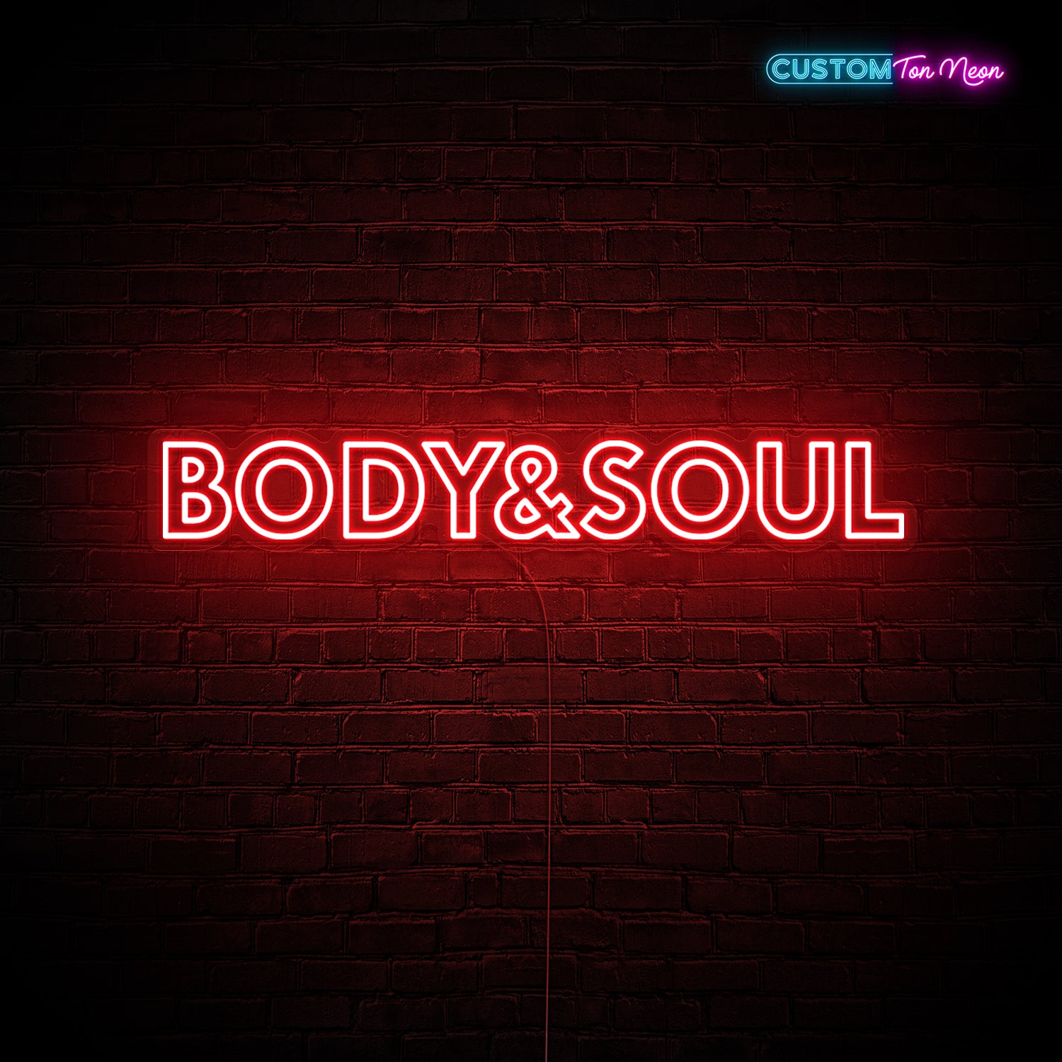 Enseigne néon Body & Soul