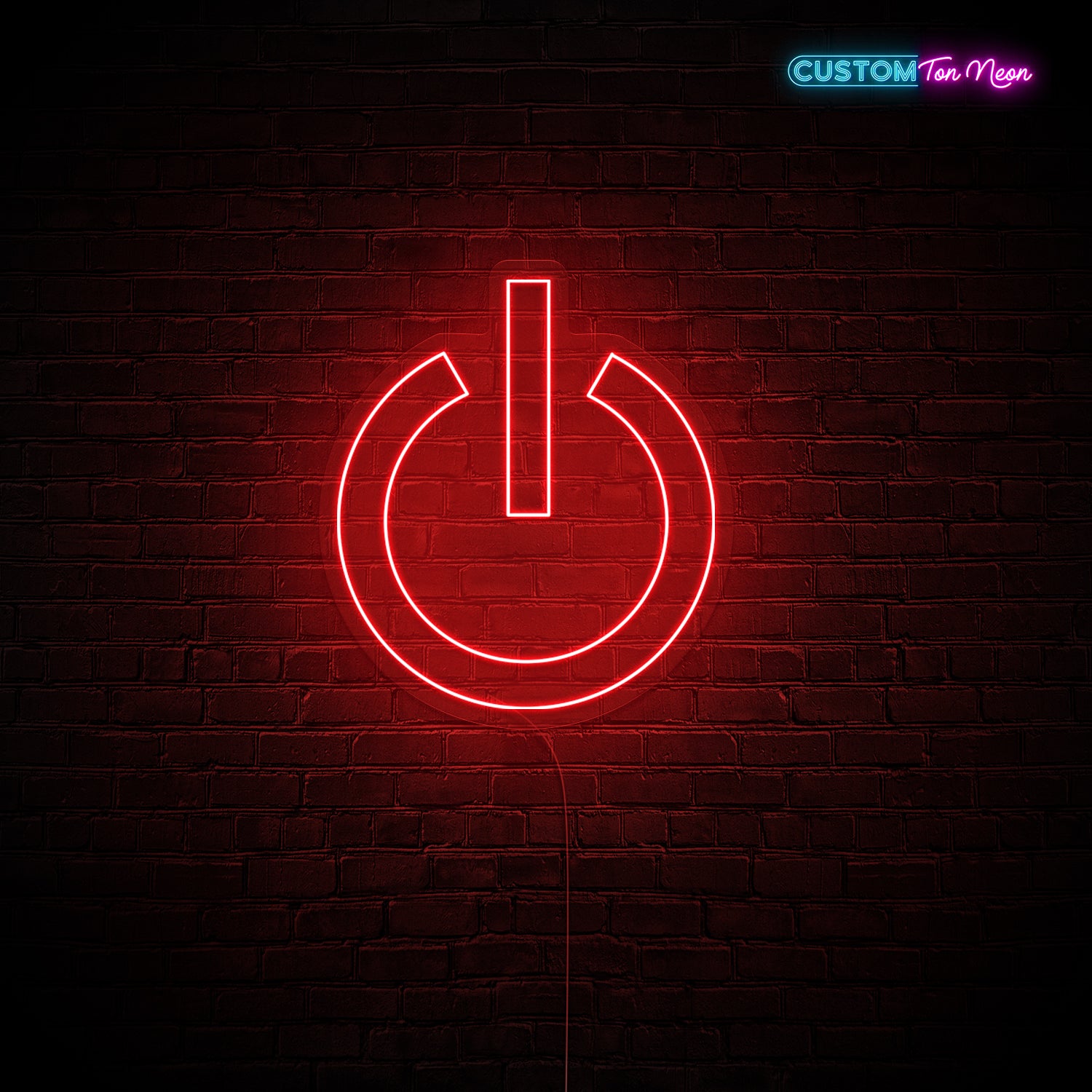 Enseigne néon Power