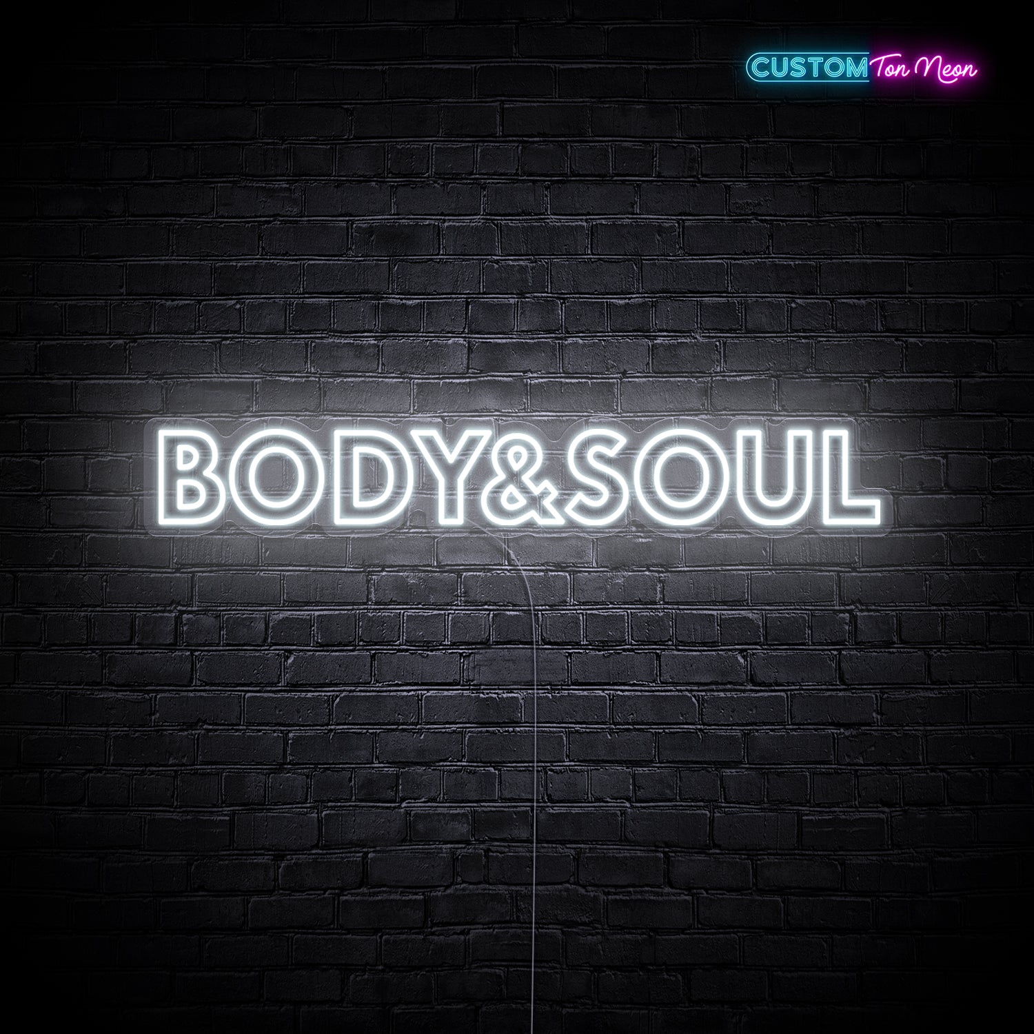 Enseigne néon Body & Soul