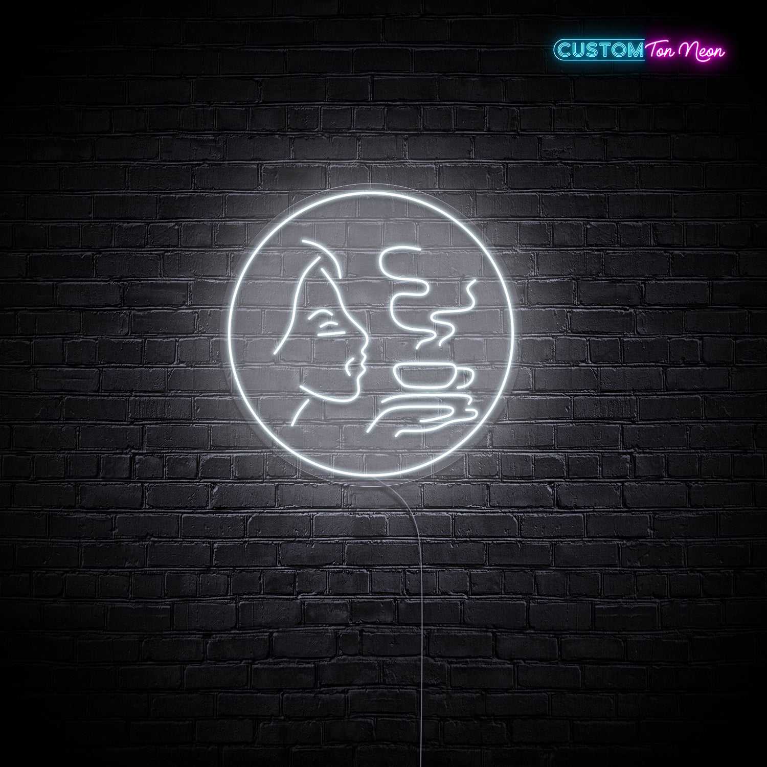 Enseigne néon Café