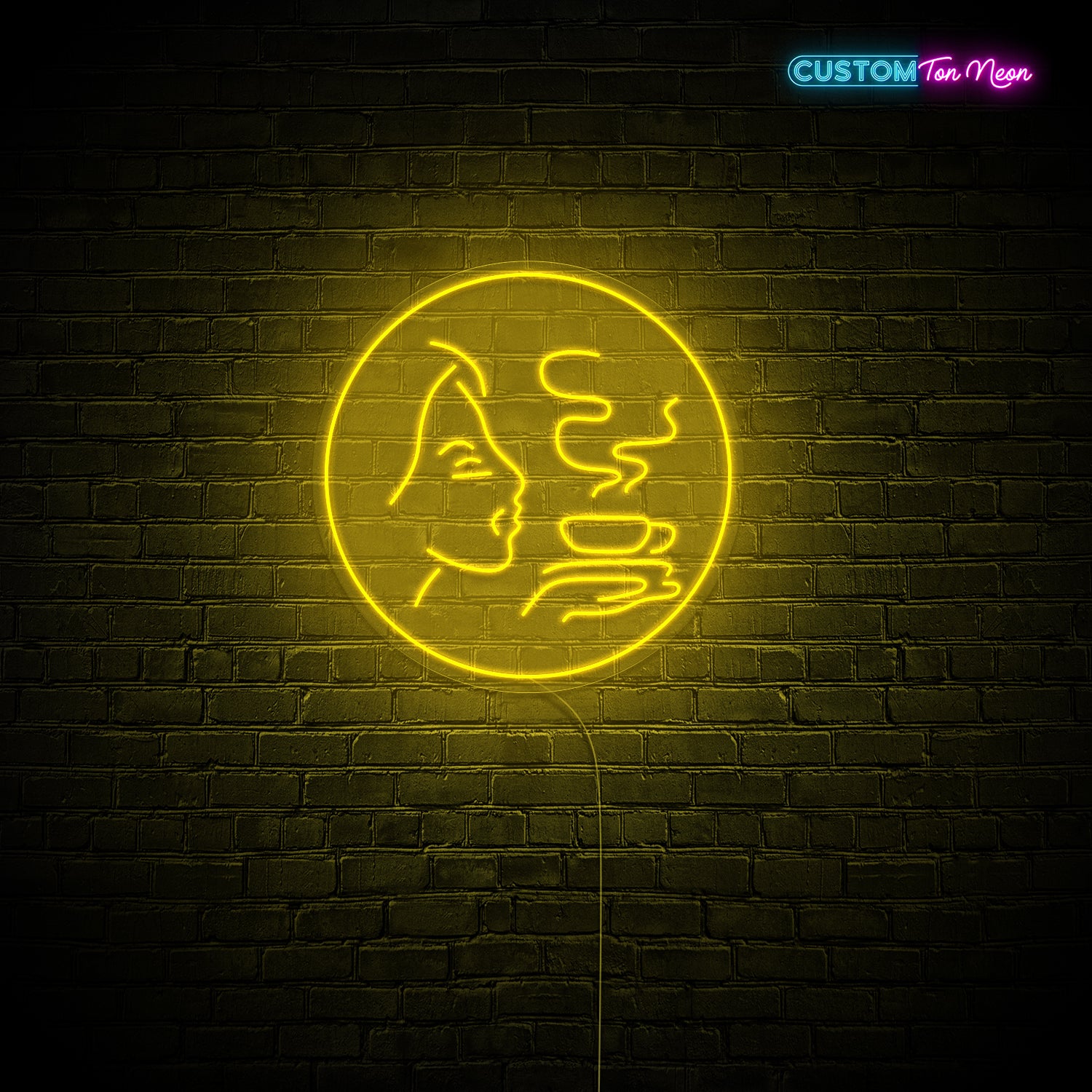 Enseigne néon Café