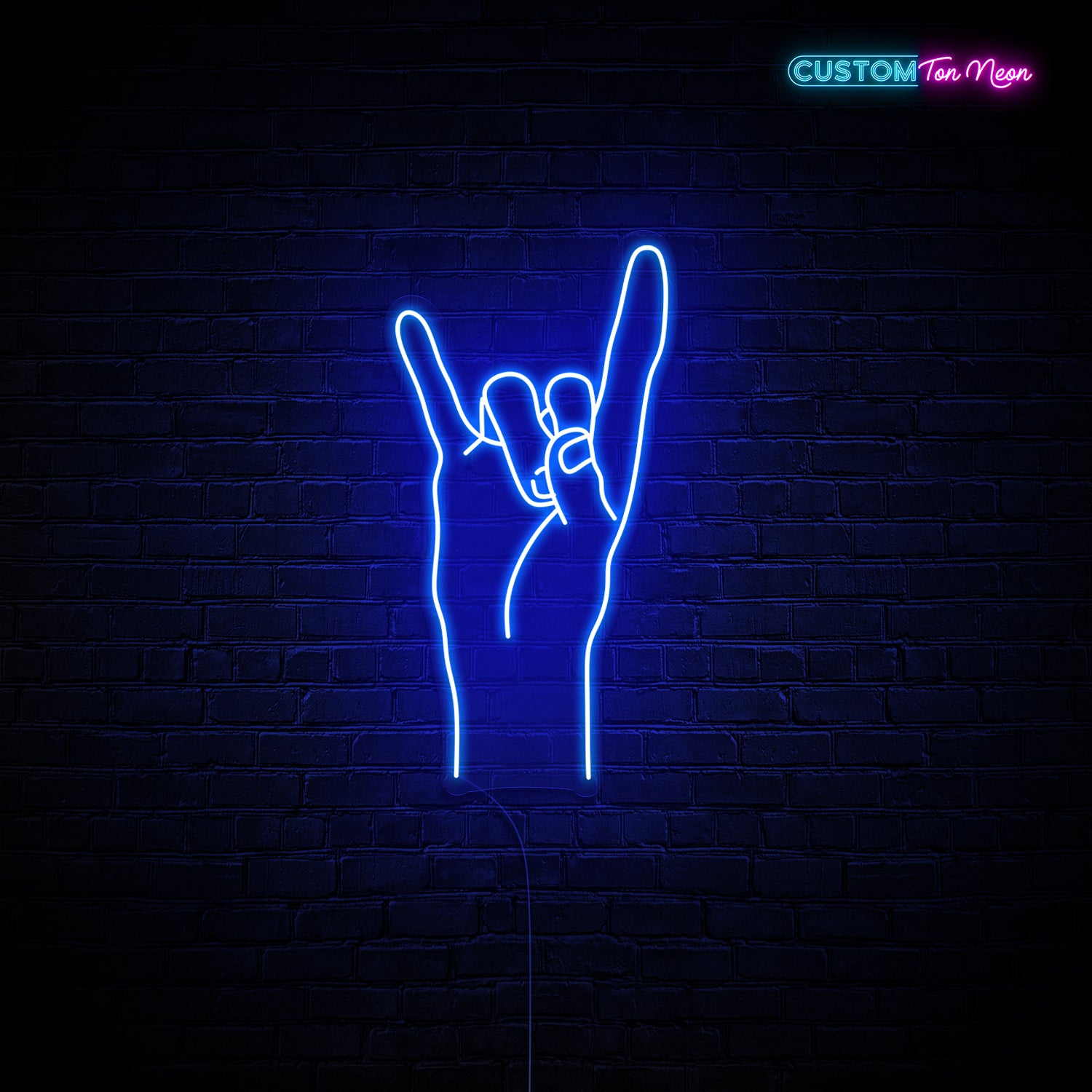 Enseigne néon Rock & Roll