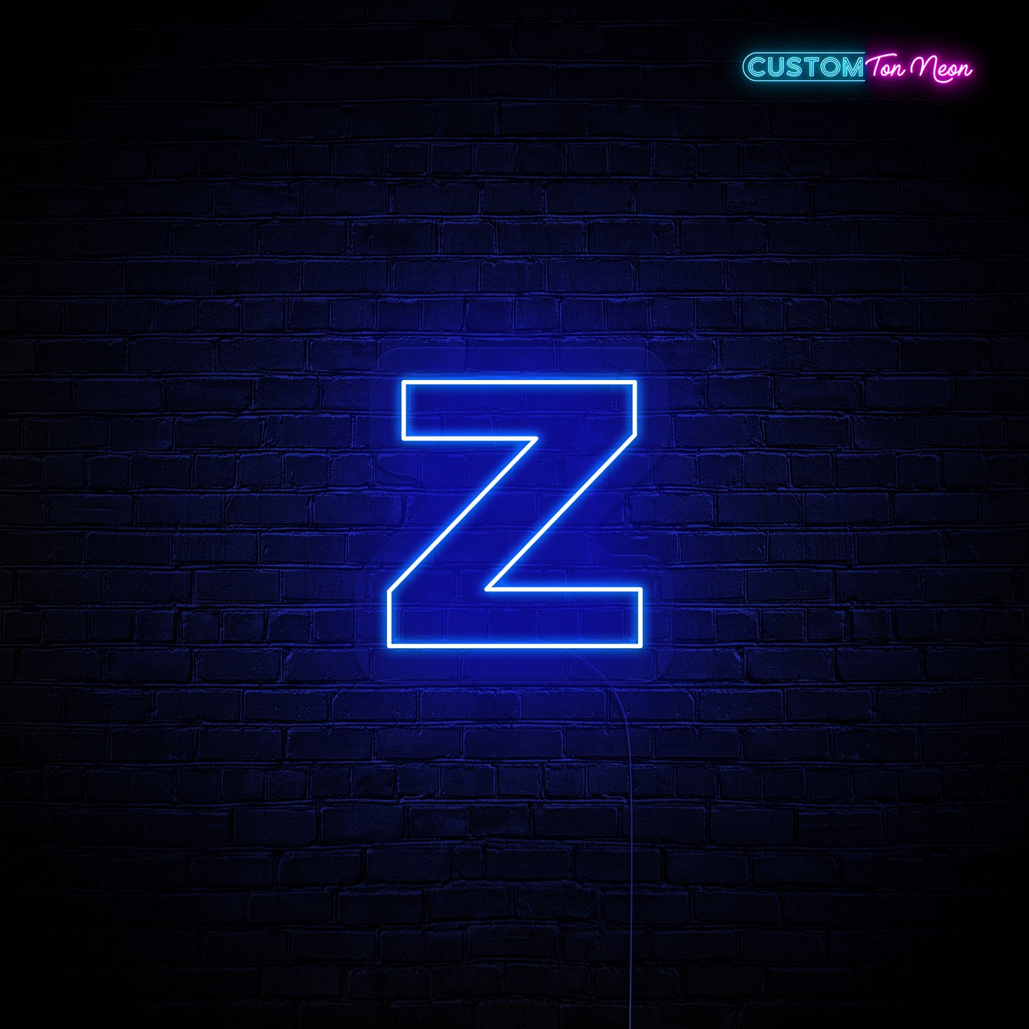 Enseigne néon Lettre Z