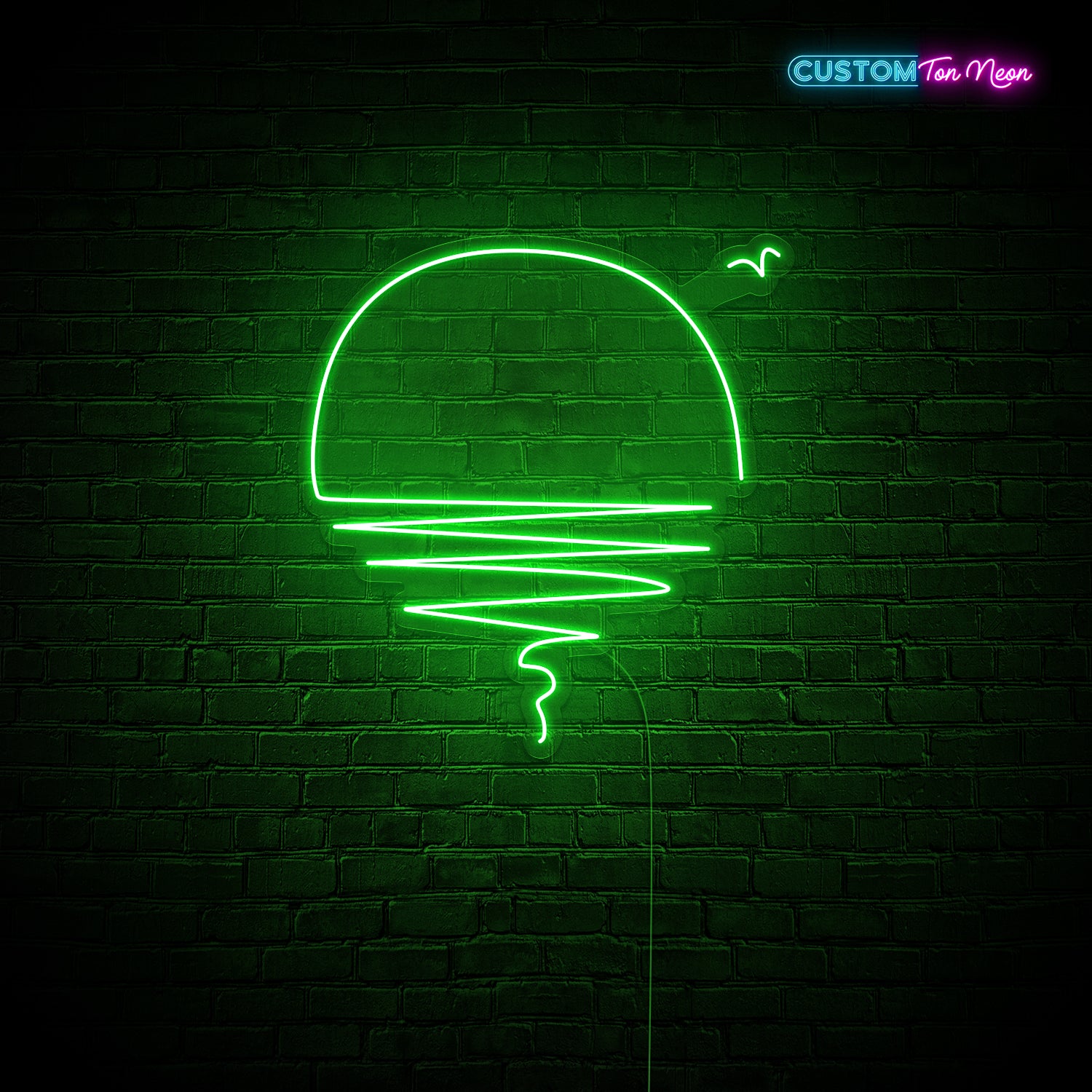 Enseigne néon Sunset