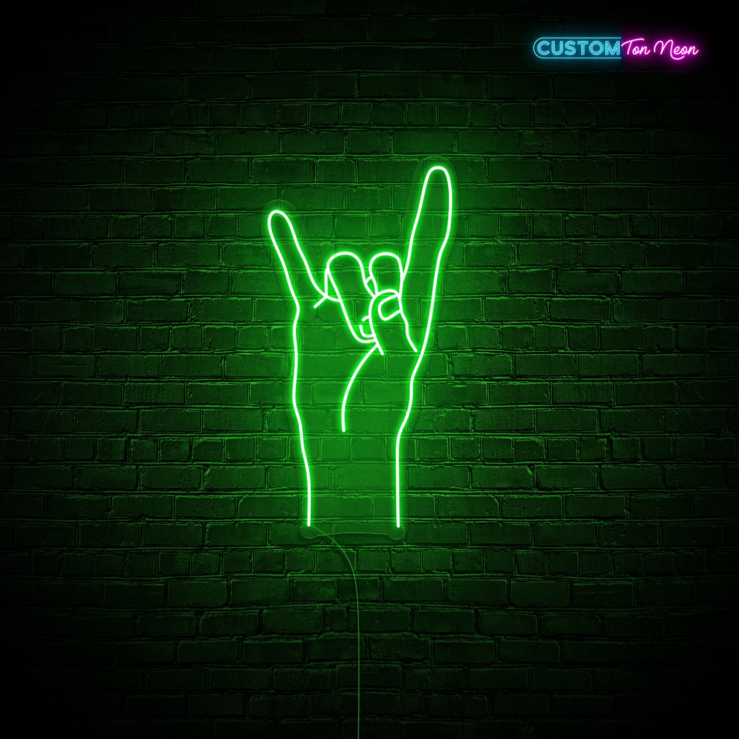 Enseigne néon Rock & Roll