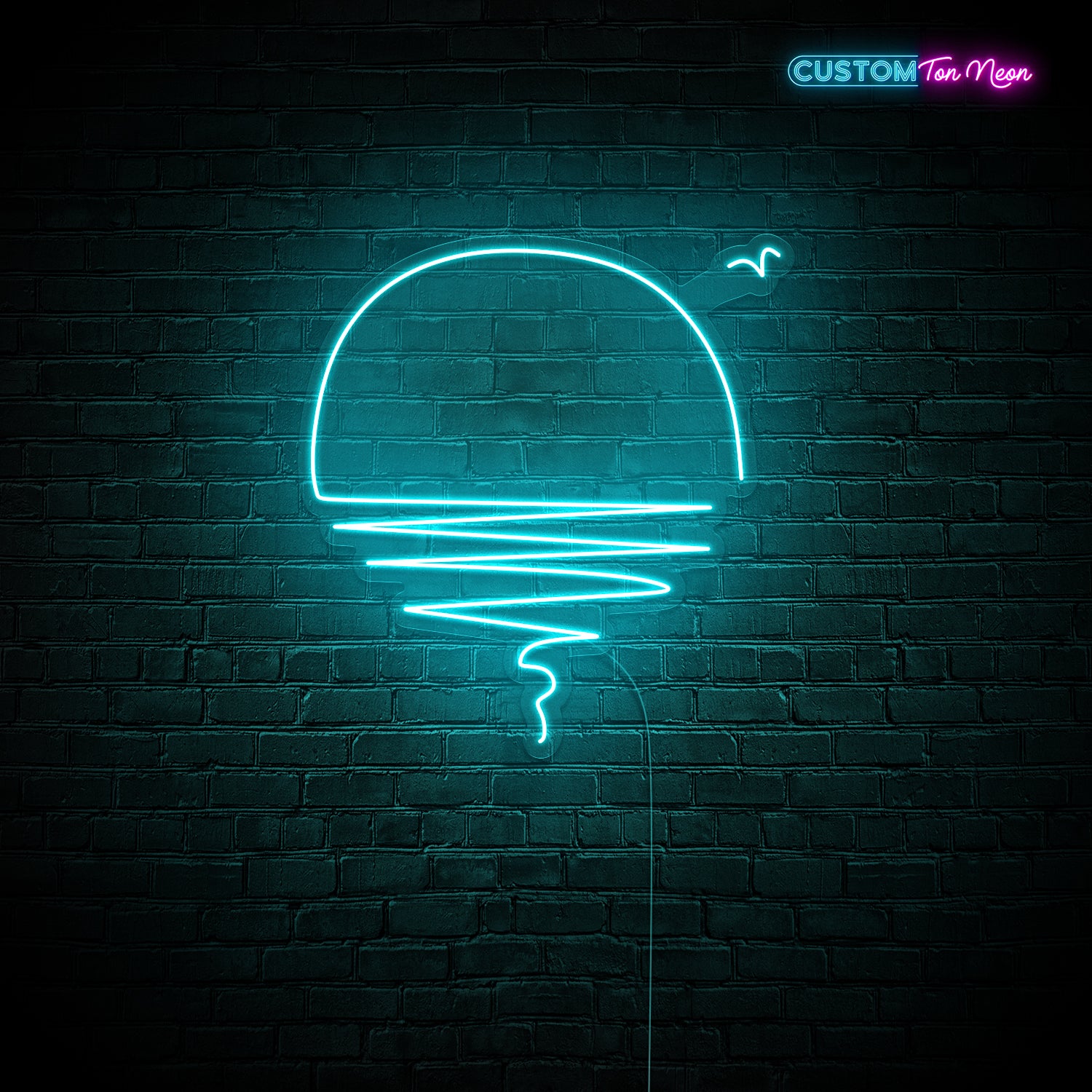 Enseigne néon Sunset