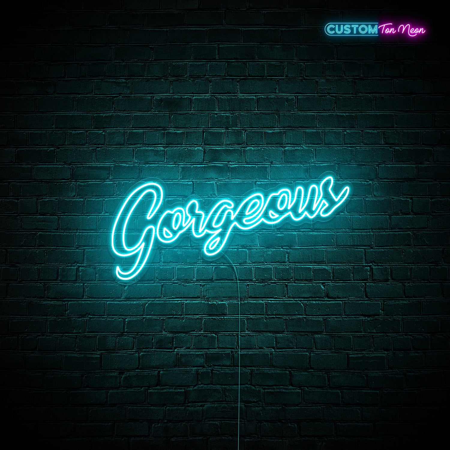 Enseigne néon Gorgeous