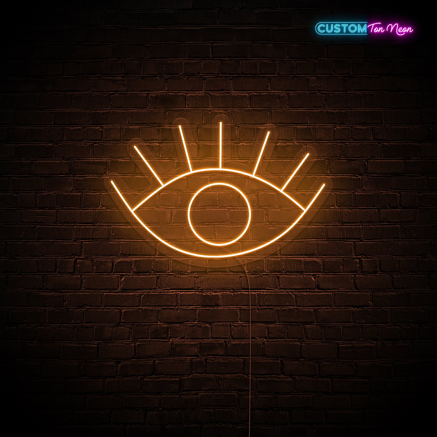 Enseigne néon L'Œil