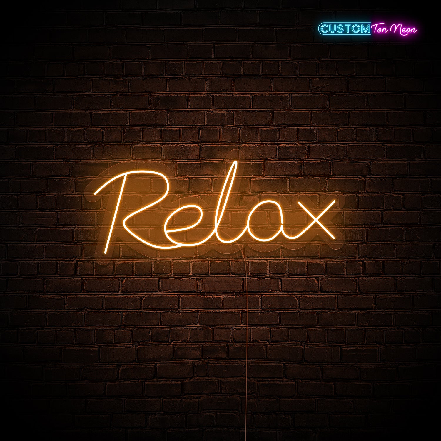 Enseigne néon Relax