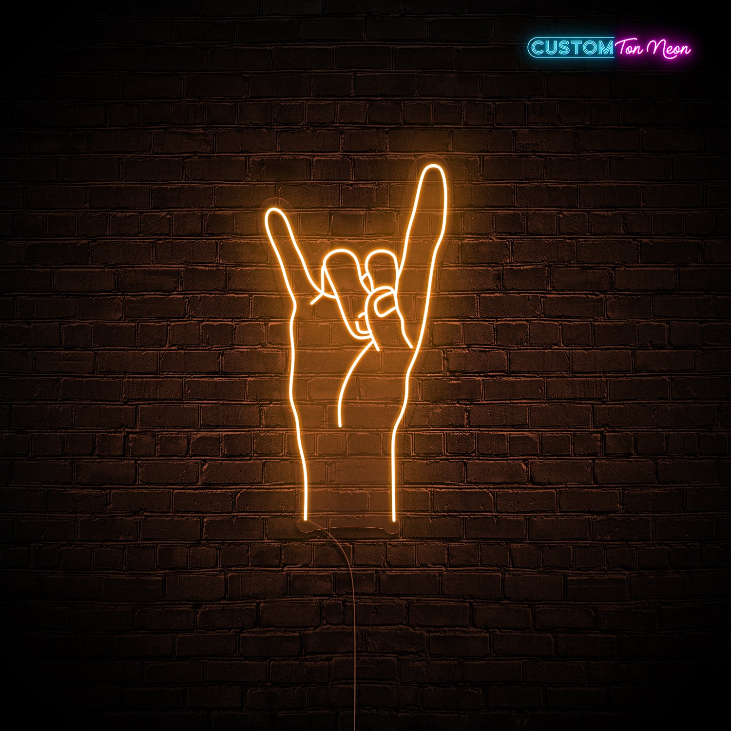 Enseigne néon Rock & Roll