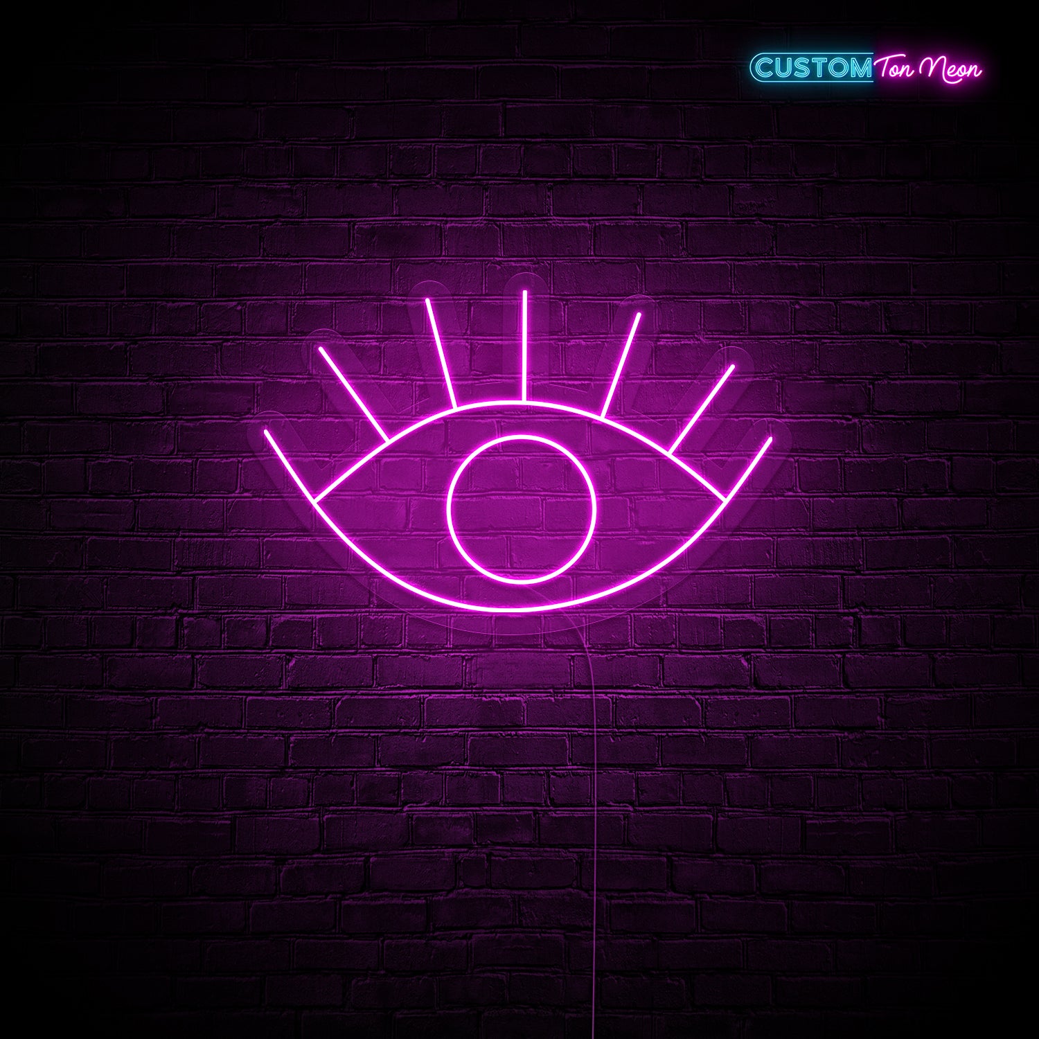 Enseigne néon L'Œil