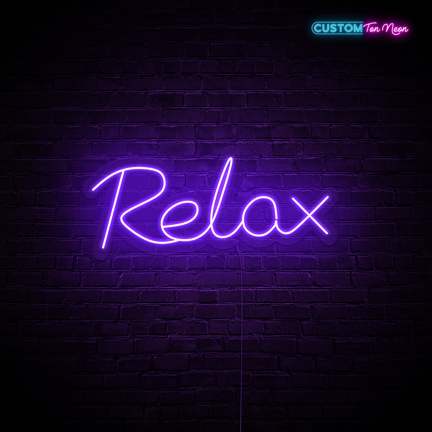 Enseigne néon Relax