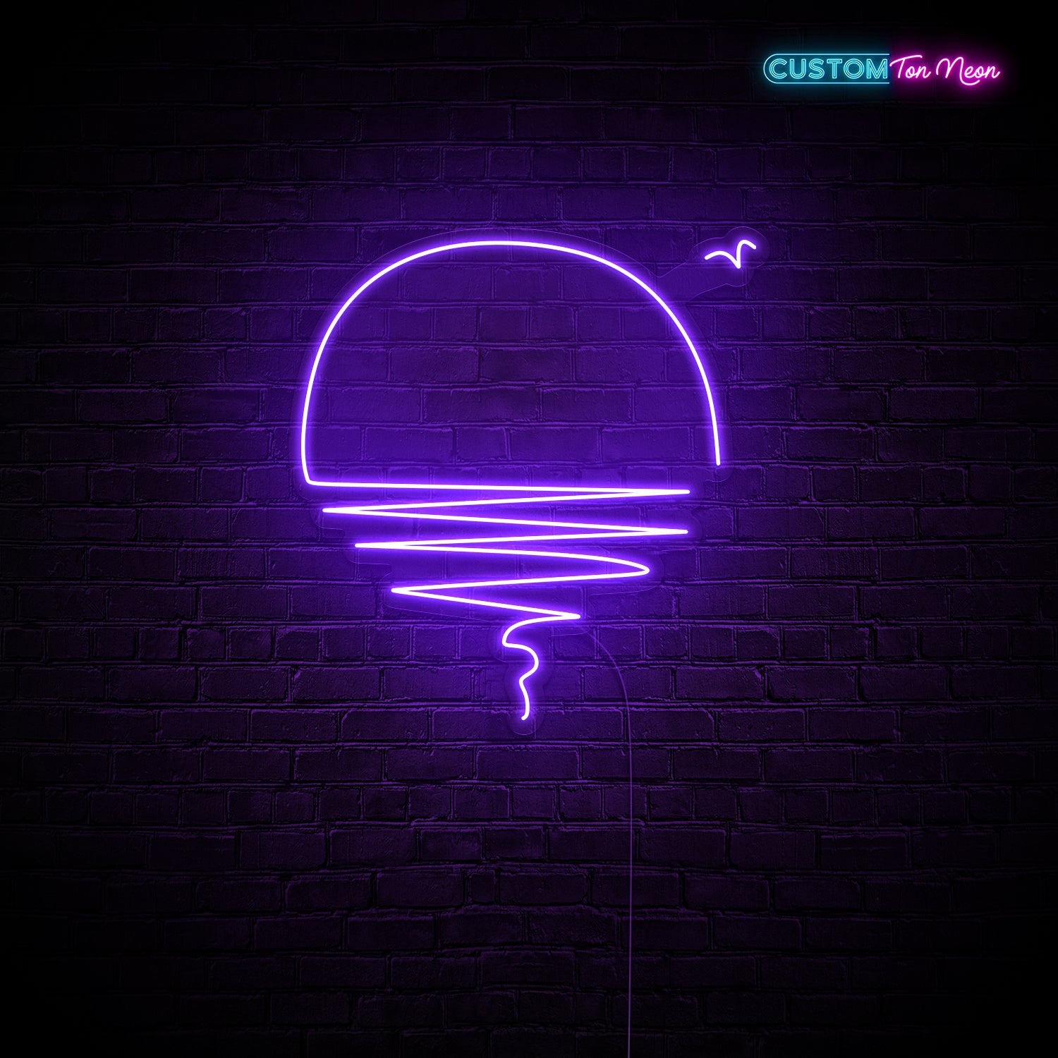 Enseigne néon Sunset