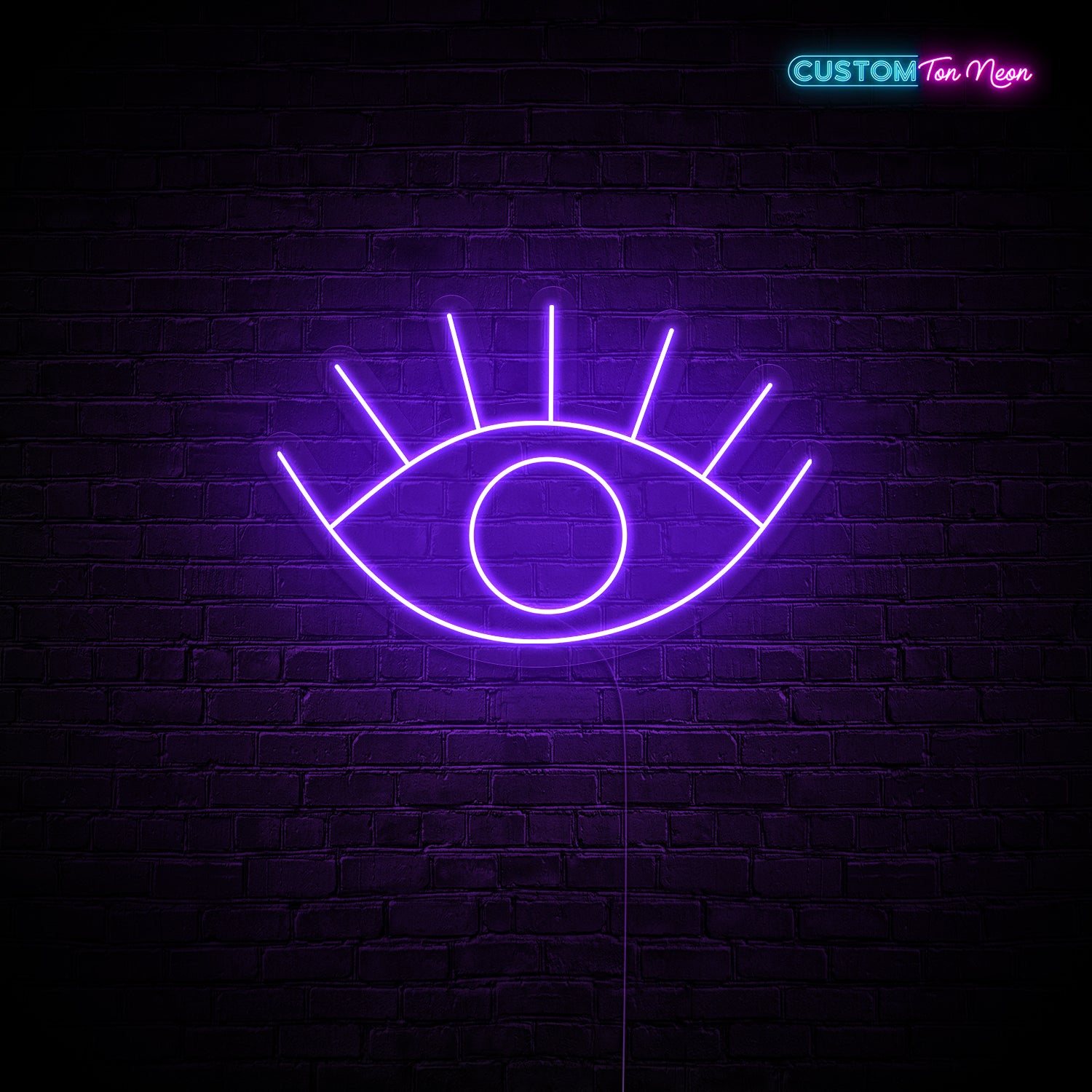 Enseigne néon L'Œil