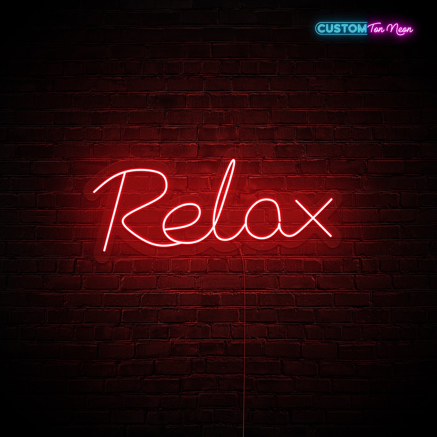 Enseigne néon Relax