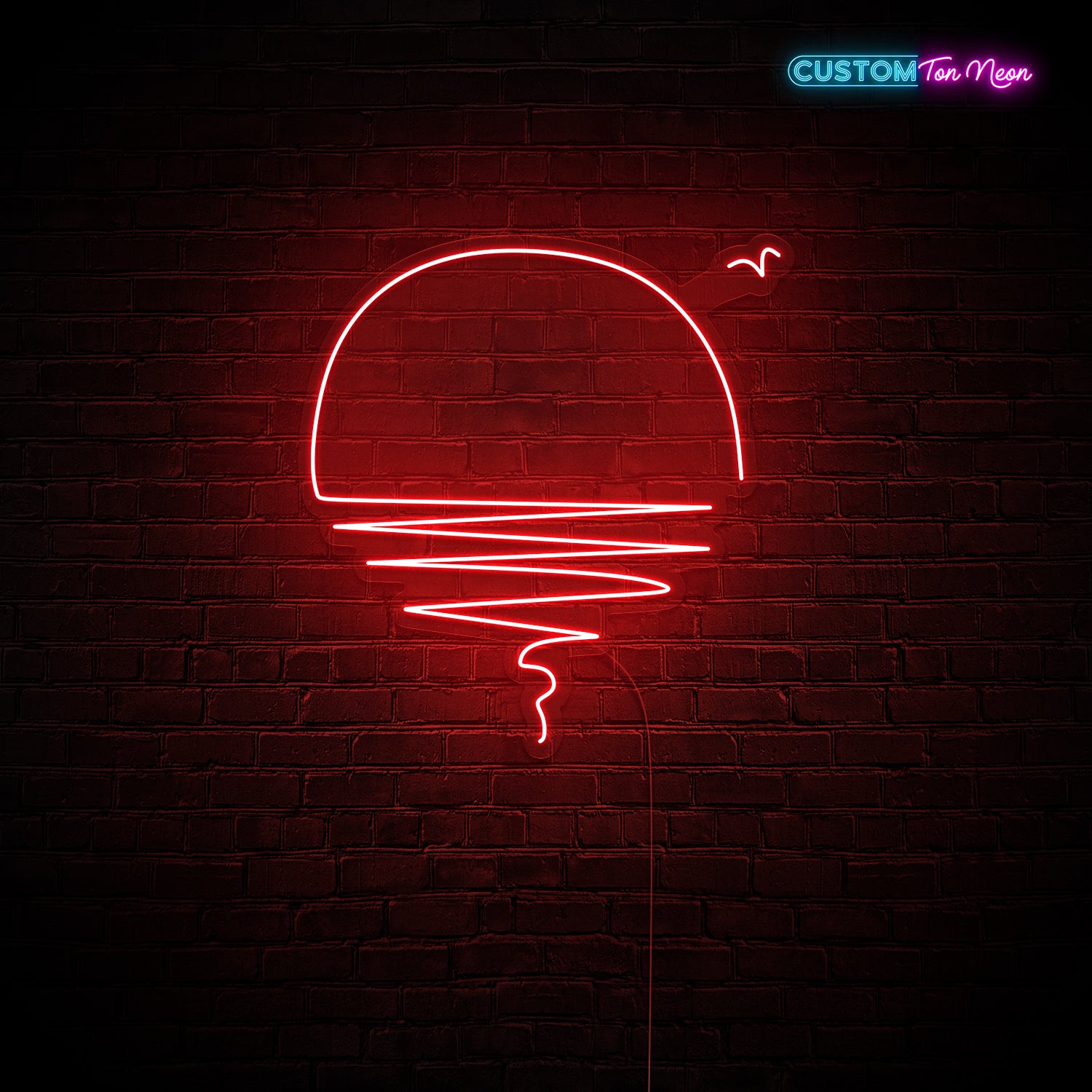 Enseigne néon Sunset