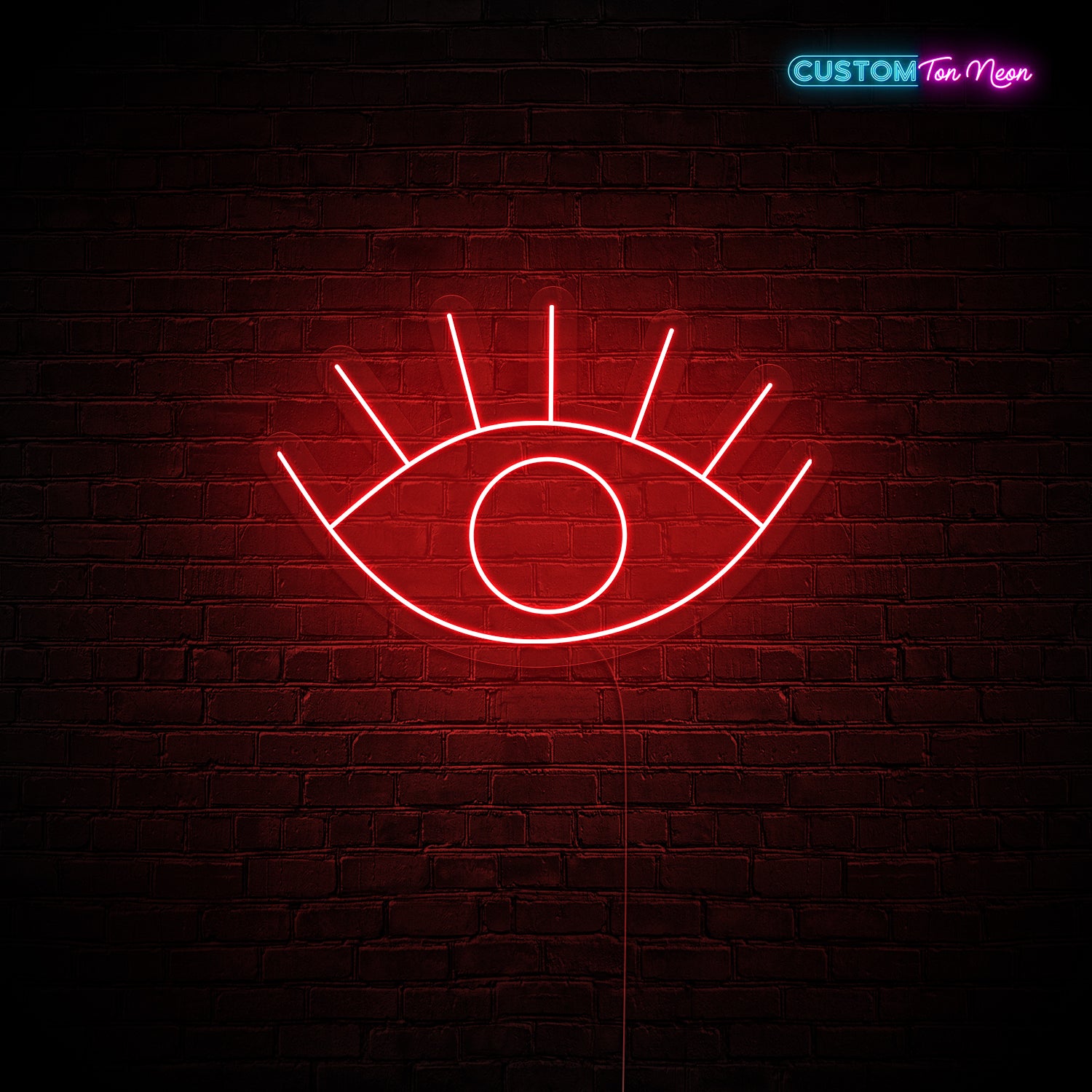 Enseigne néon L'Œil