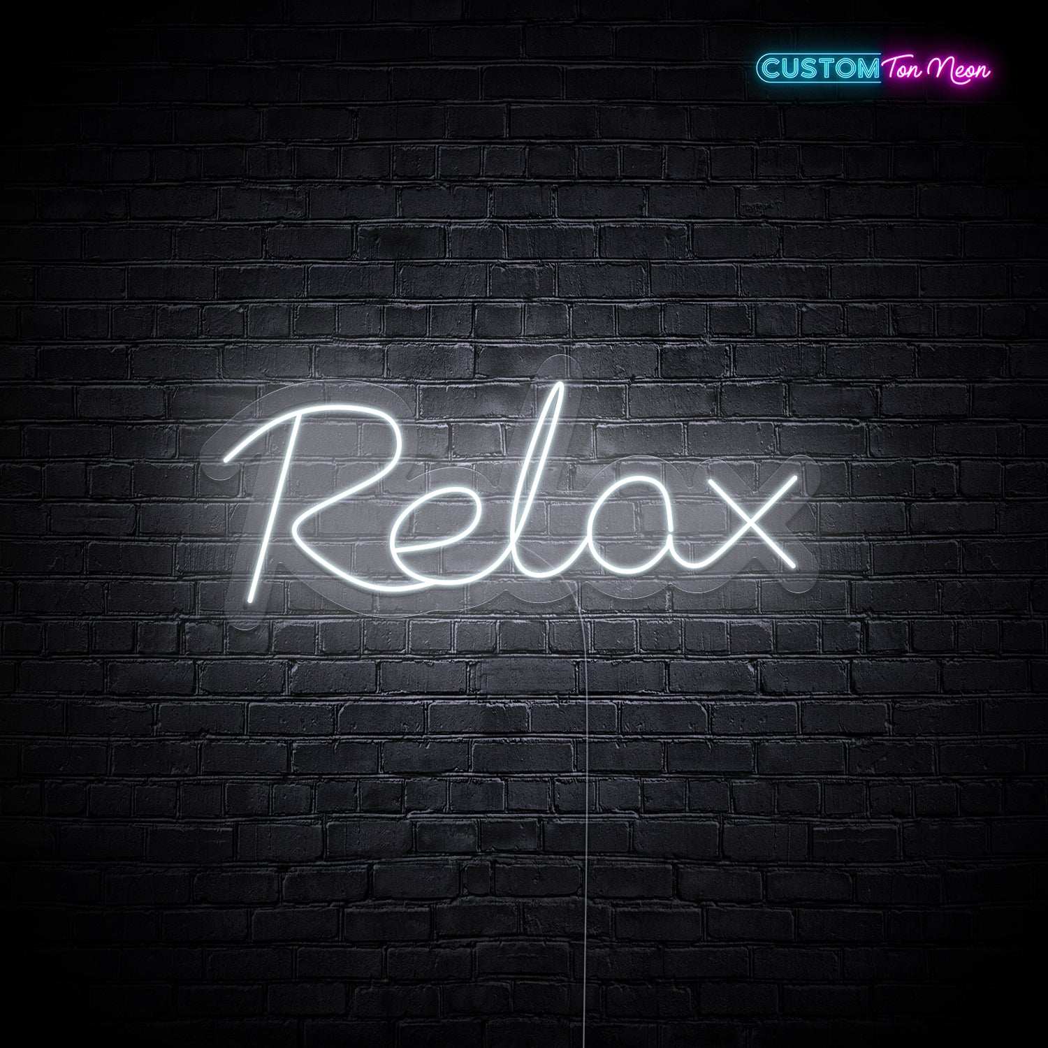 Enseigne néon Relax