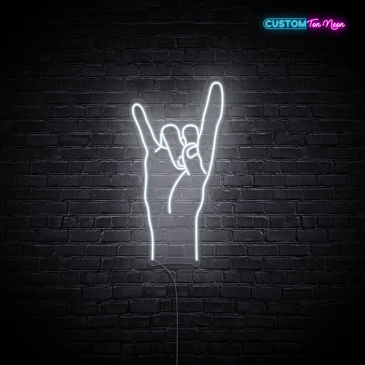 Enseigne néon Rock & Roll