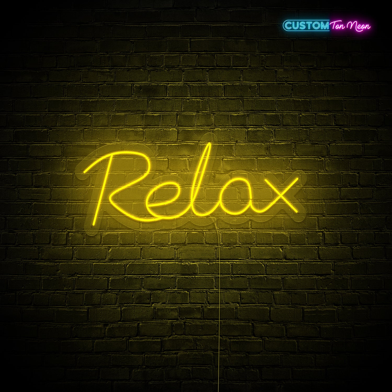 Enseigne néon Relax