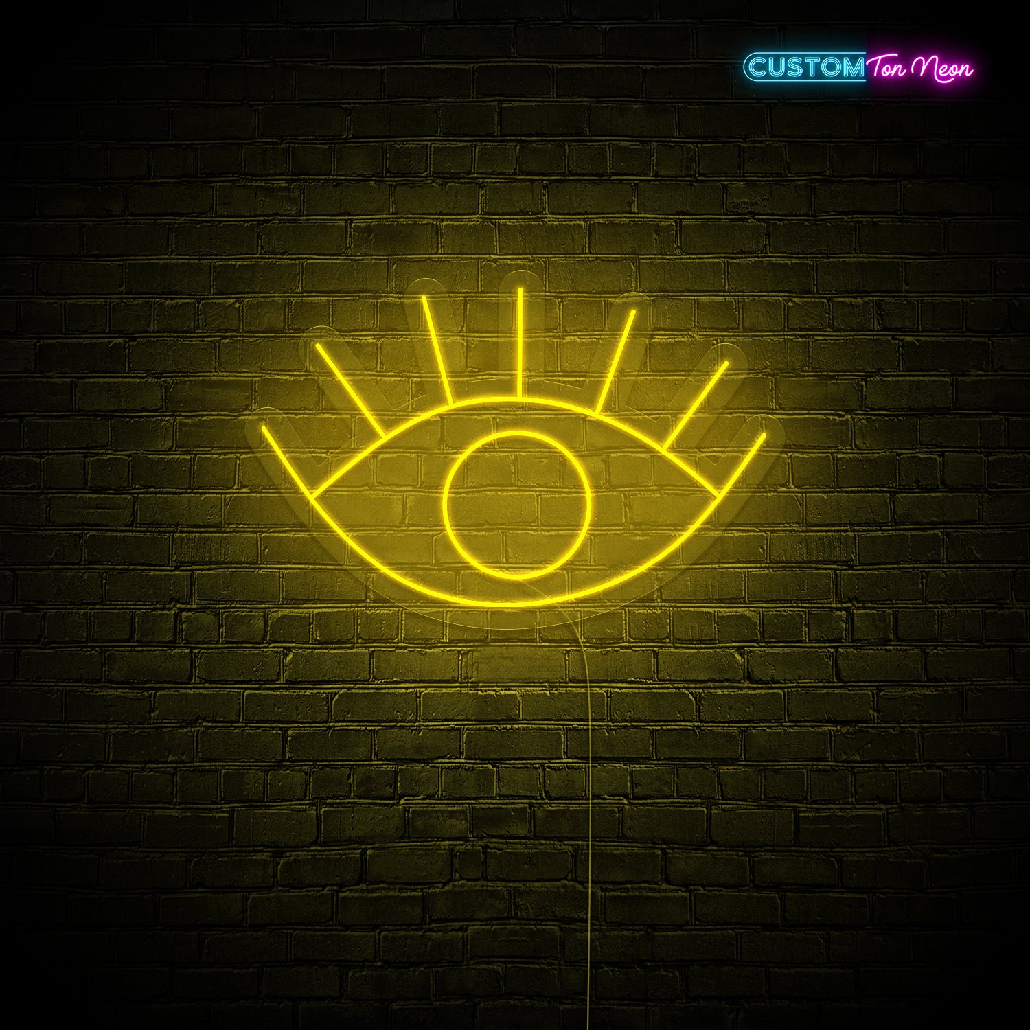 Enseigne néon L'Œil