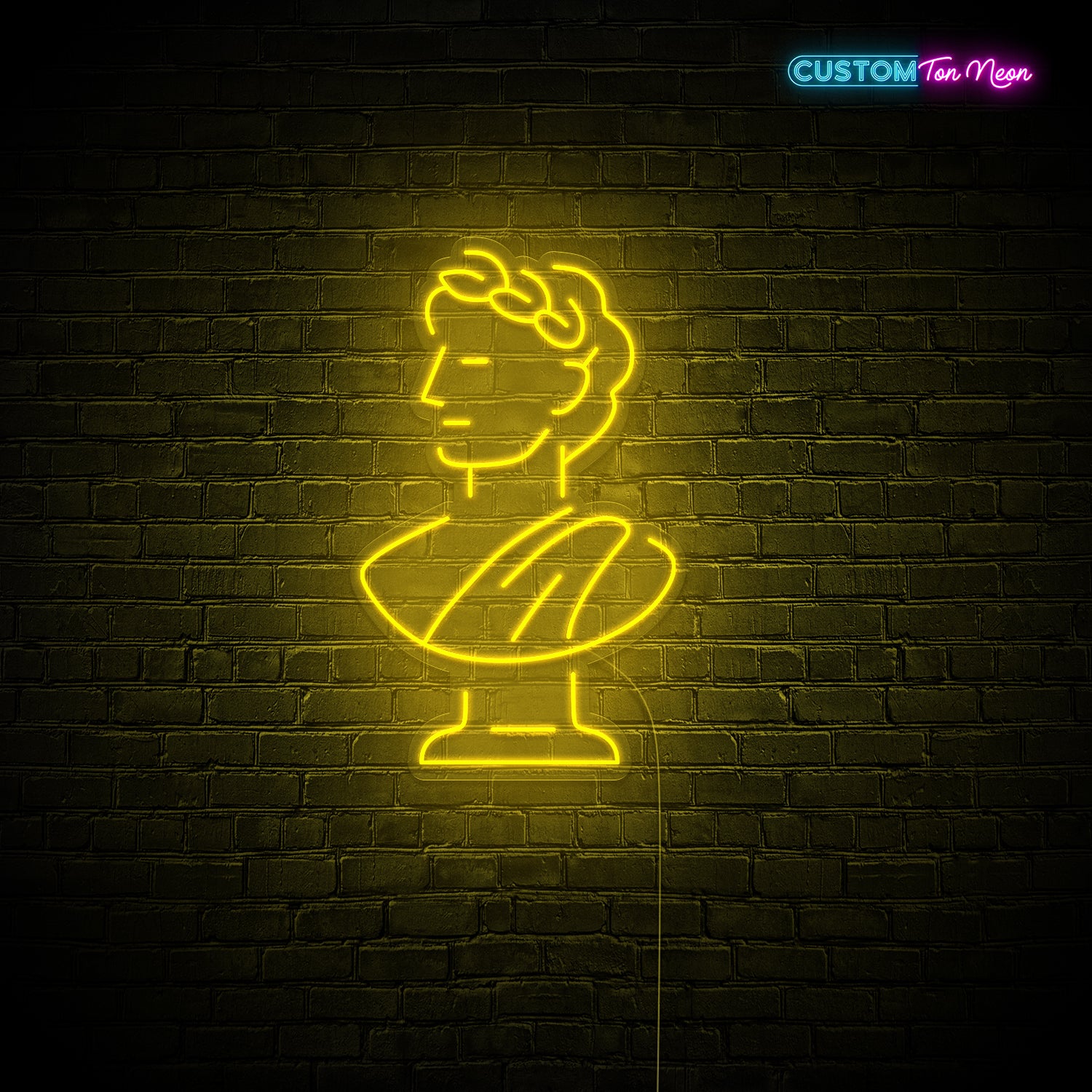 Enseigne néon César