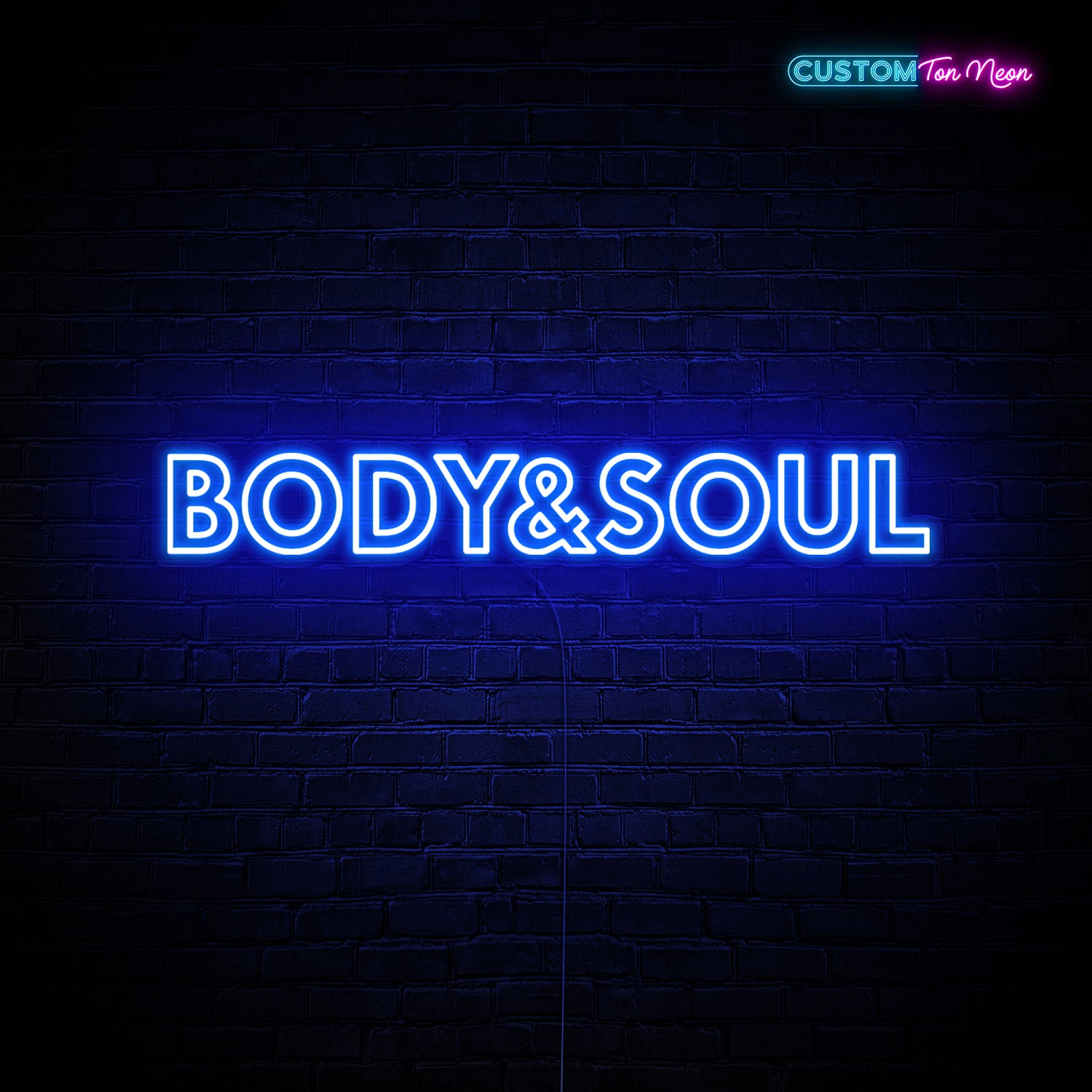 Enseigne néon Body & Soul