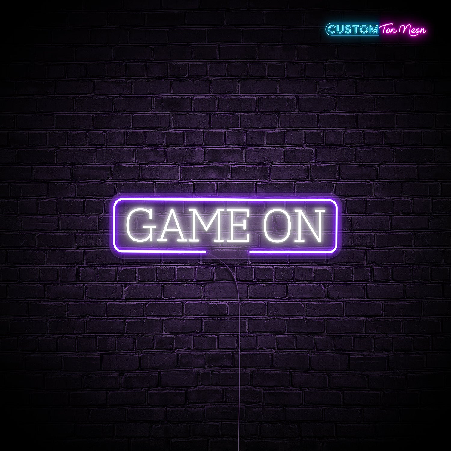 Enseigne néon Game On
