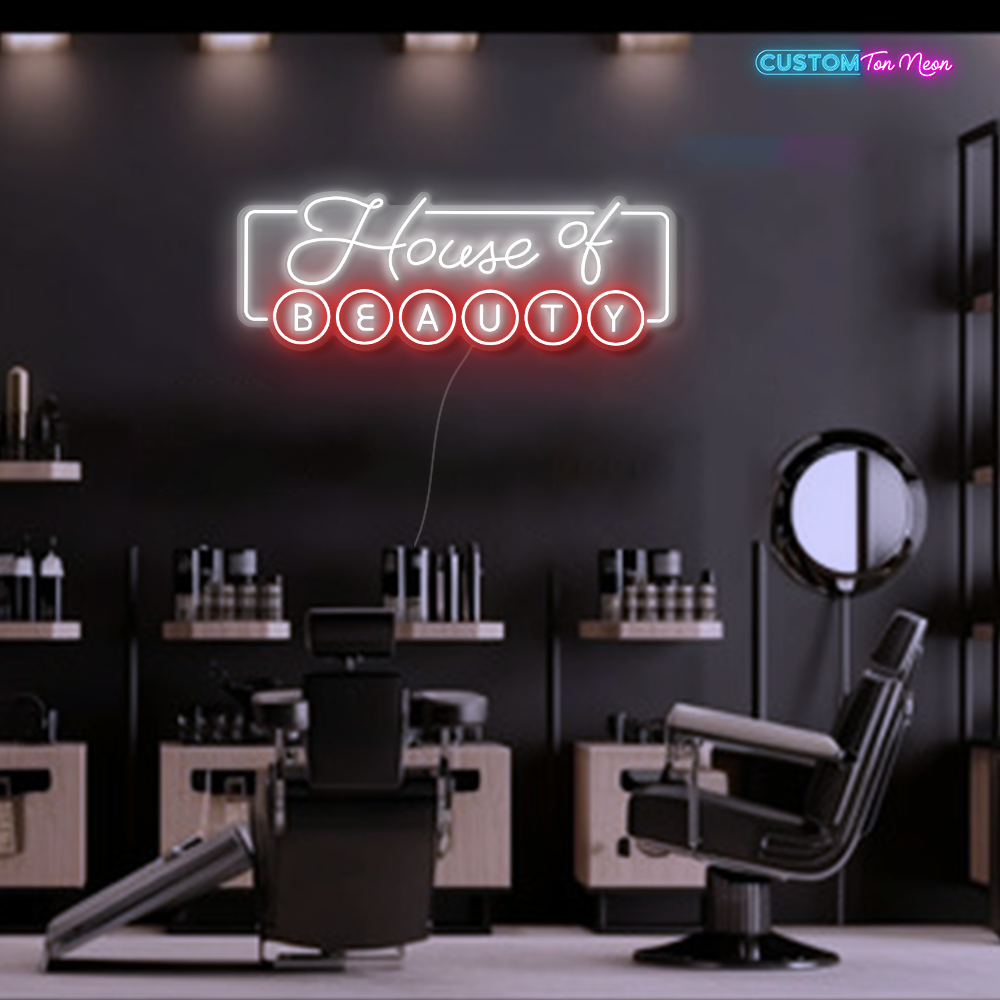 Enseigne néon House of beauty