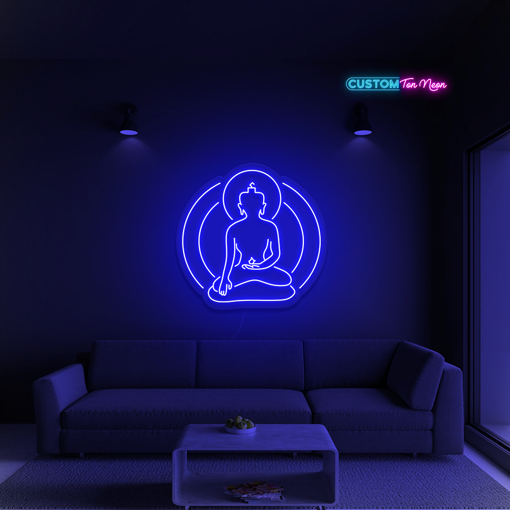 Enseigne néon yoga