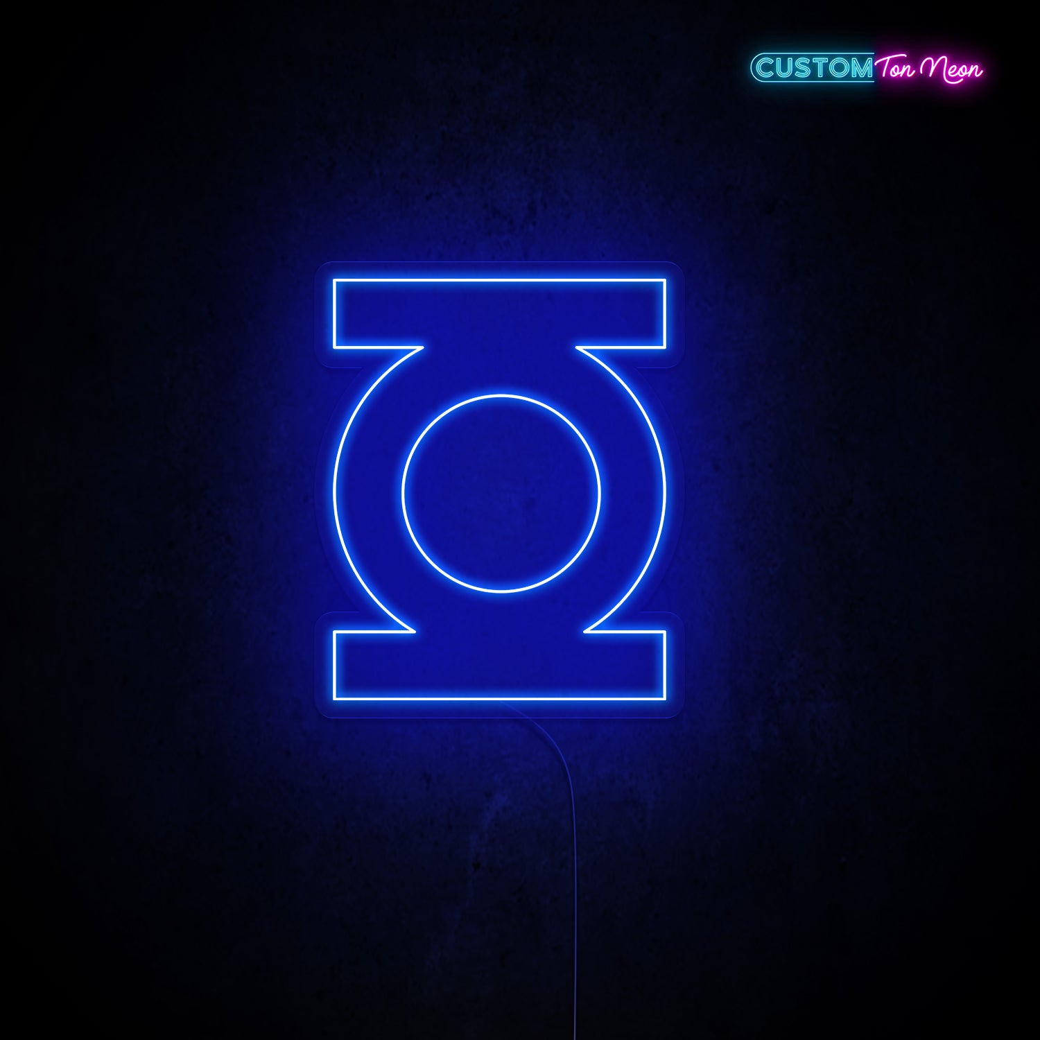 Enseigne néon Green Lantern