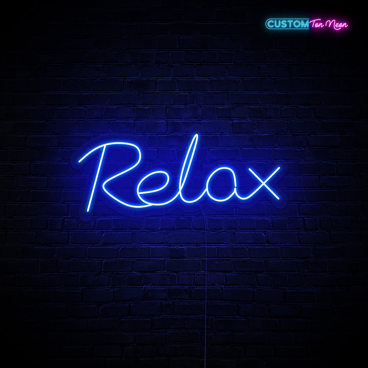 Enseigne néon Relax