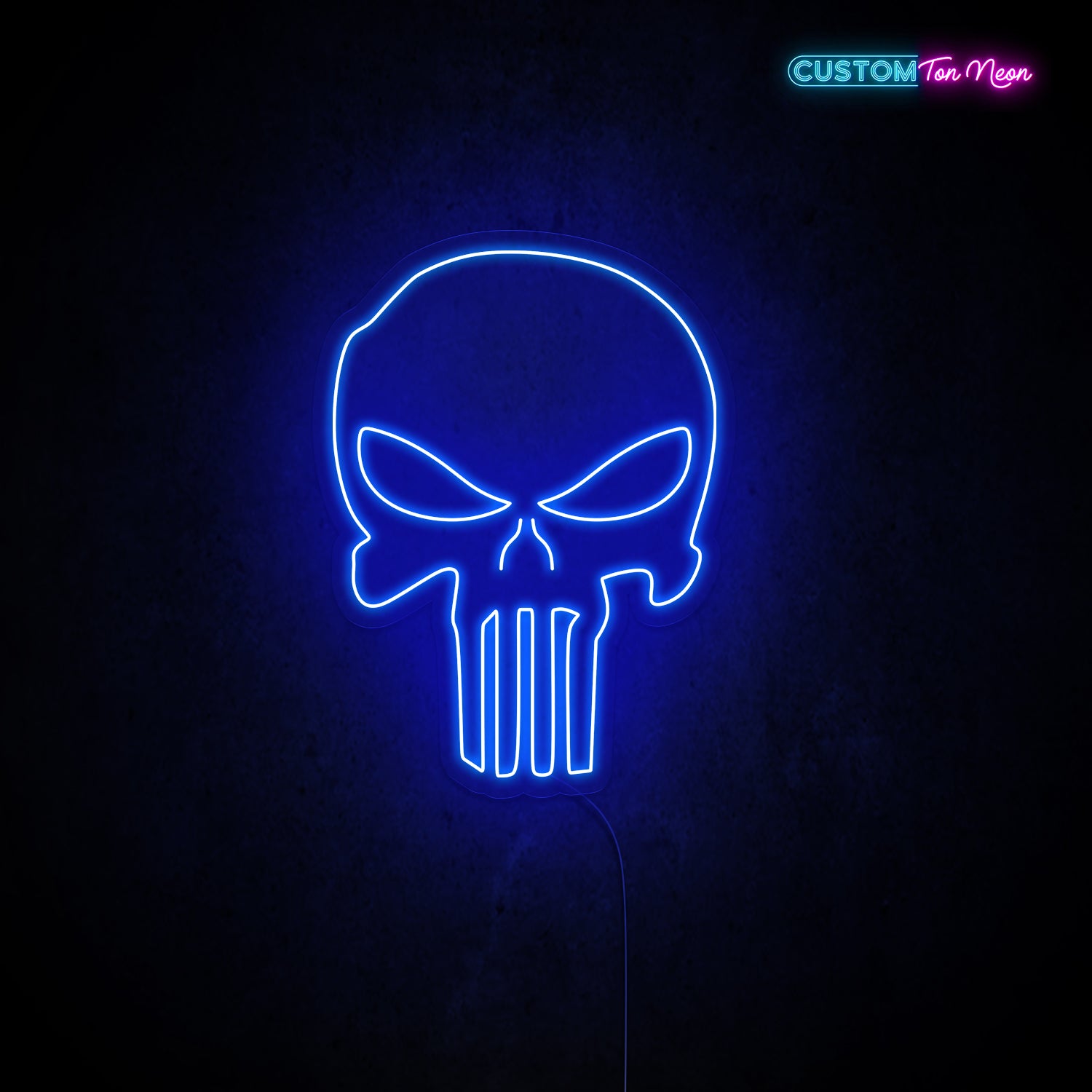 Enseigne néon Punisher