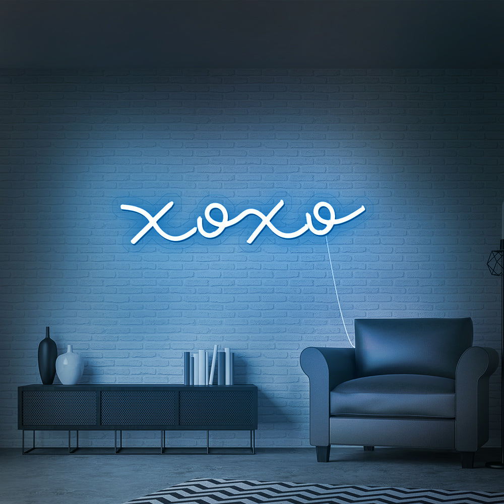 Enseigne néon Xoxo