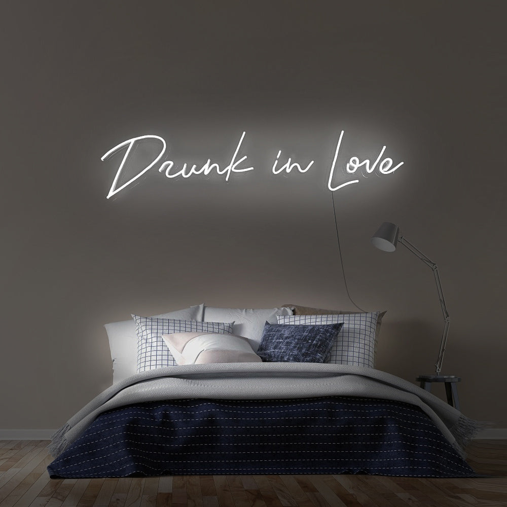 Enseigne néon Drunk in love