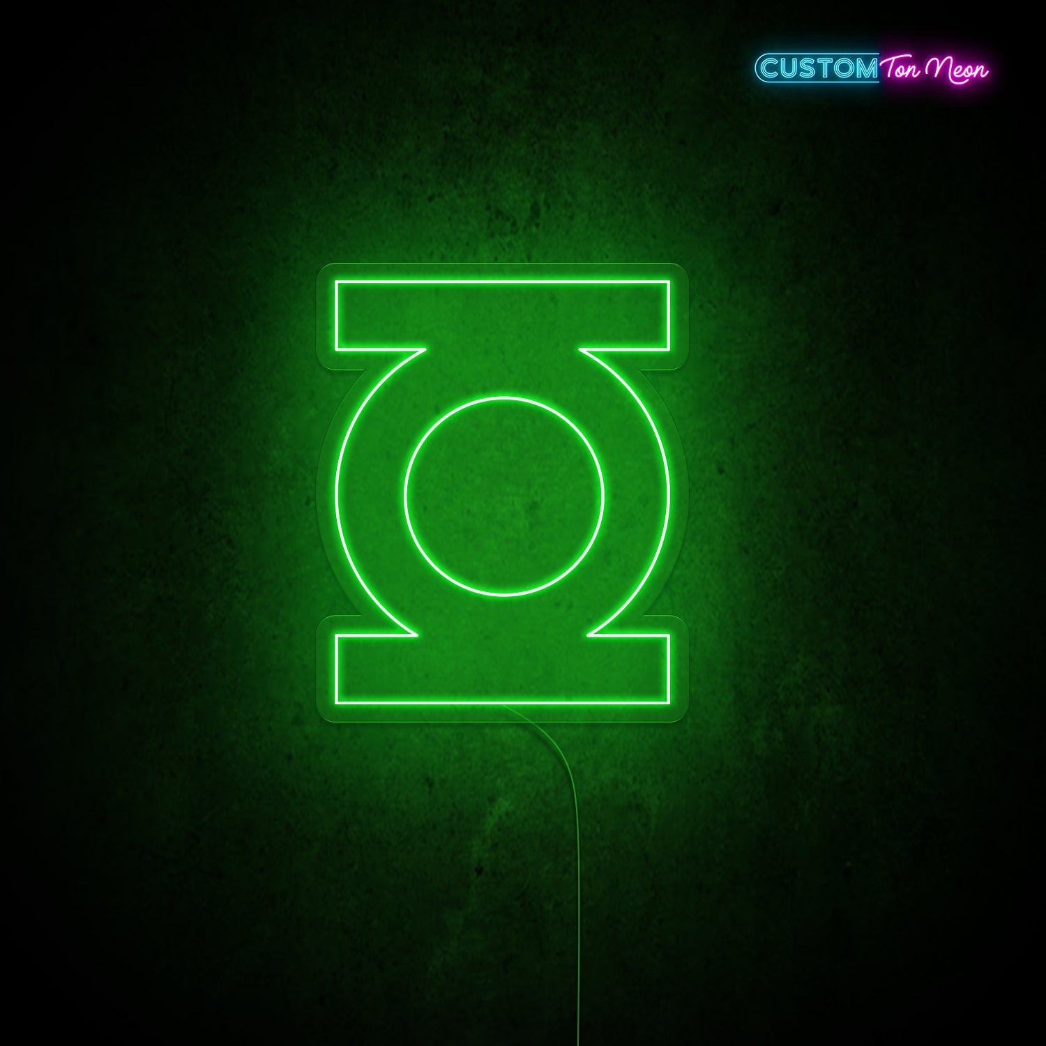 Enseigne néon Green Lantern