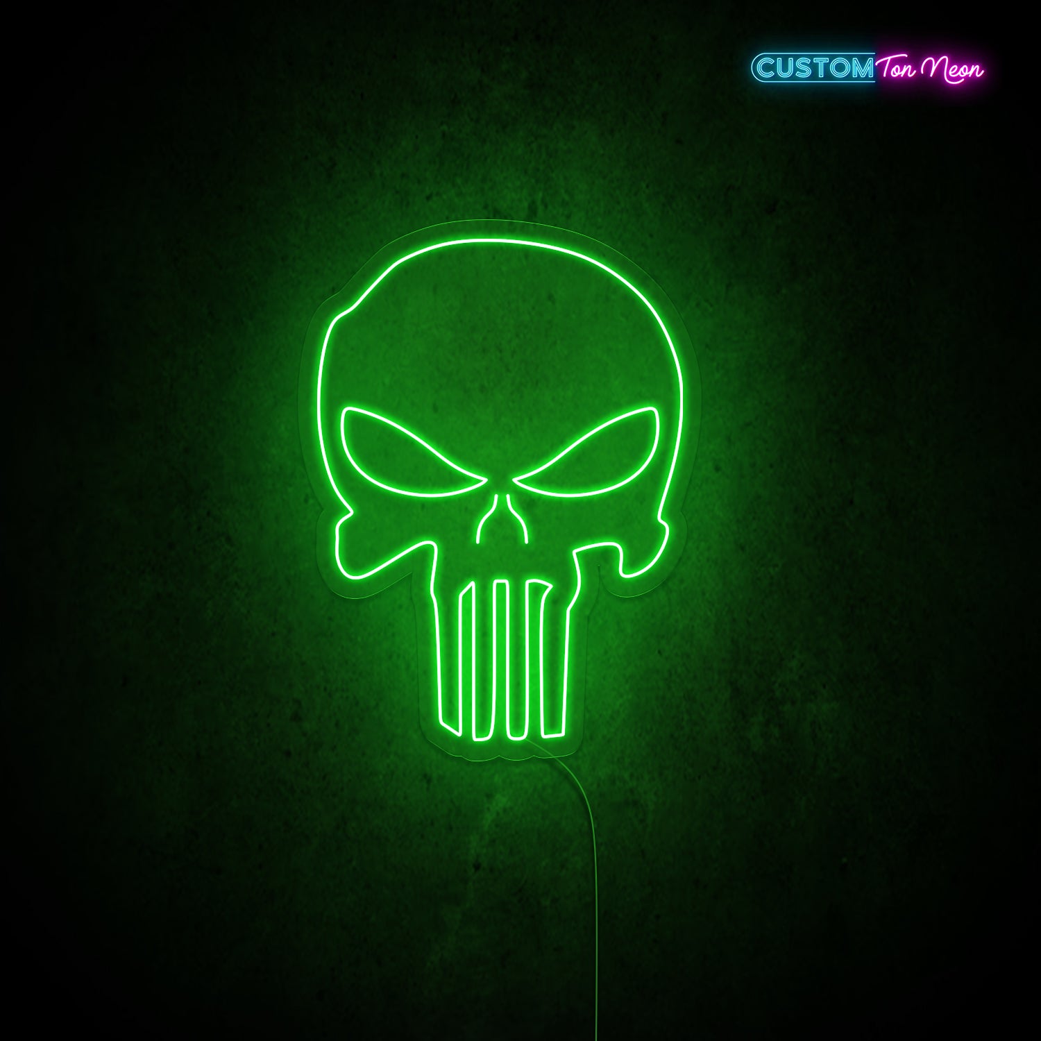 Enseigne néon Punisher