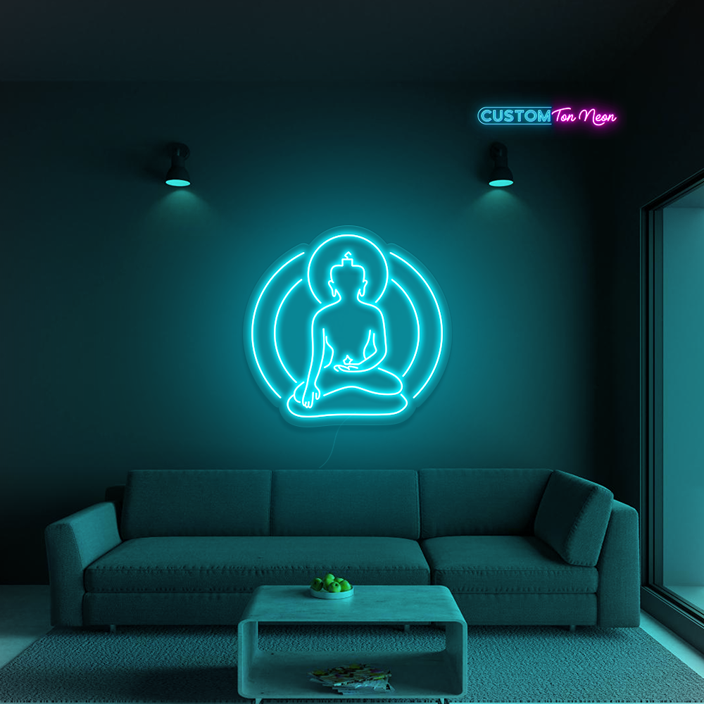 Enseigne néon yoga